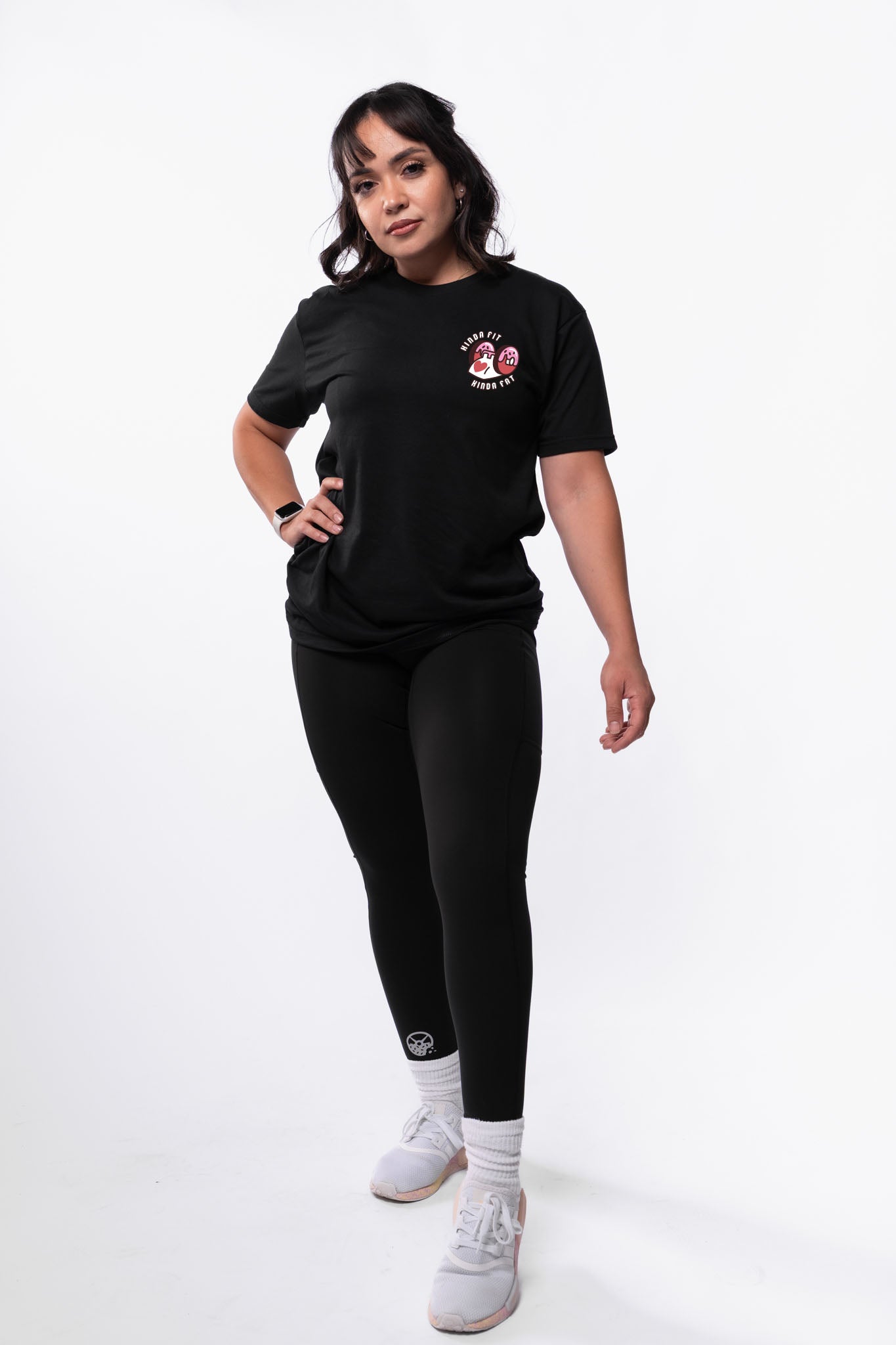 Kinda Fit Kinda Fat Powerlift Girls Tee