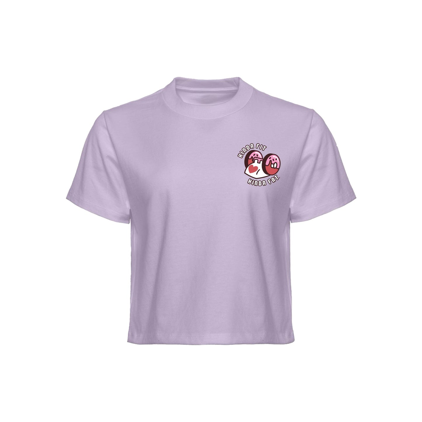 Kinda Fit Kinda Fat Powerlift Girls Boxy Tee