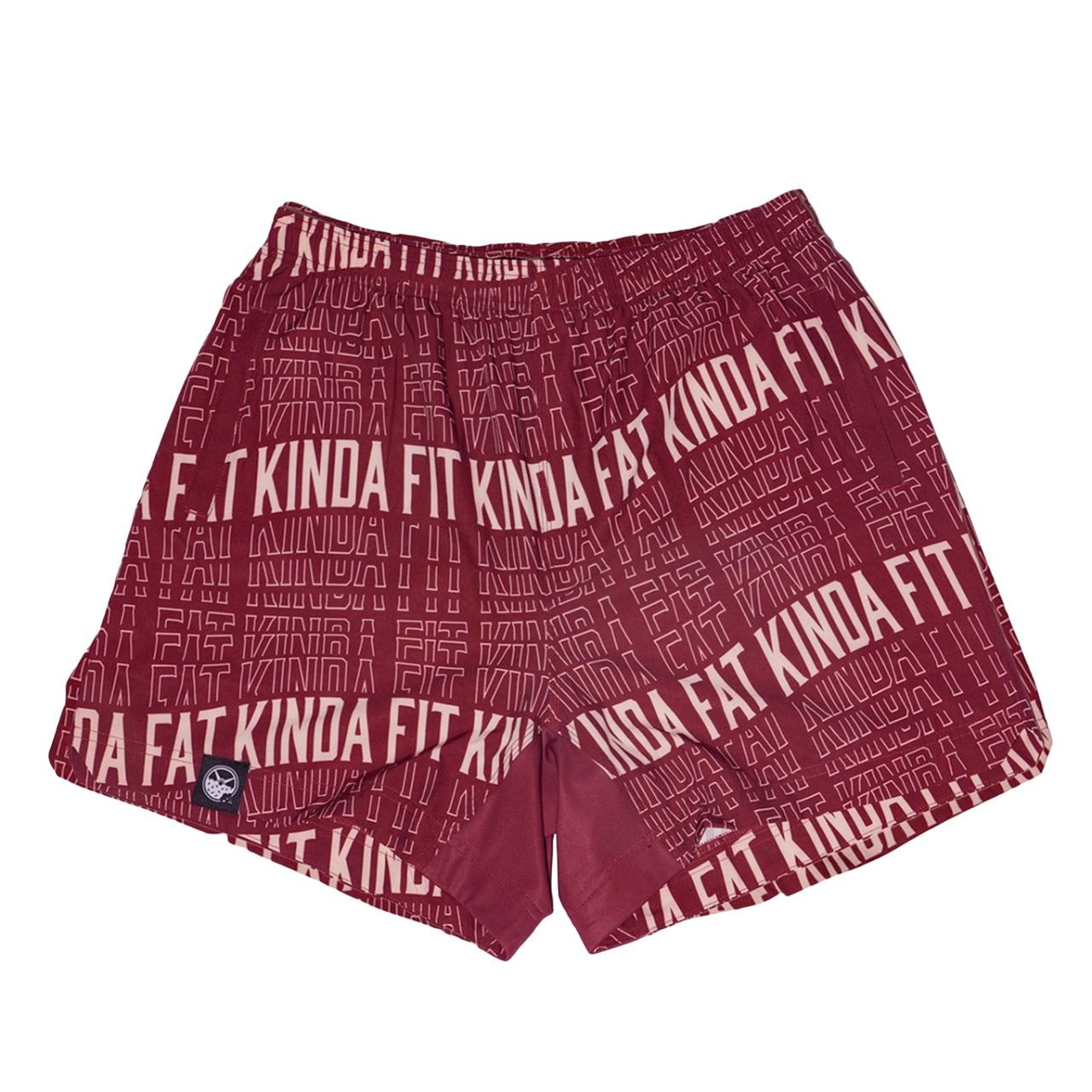 Kinda Fit Kinda Fat Premium Bacon 5.5" Training Shorts