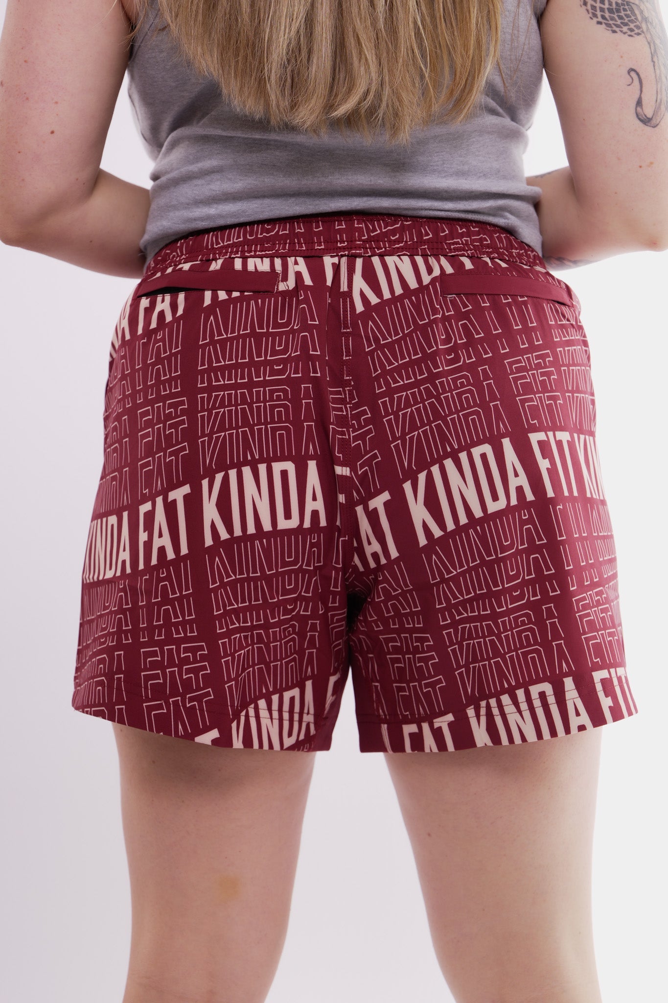 Kinda Fit Kinda Fat Premium Bacon 5.5" Training Shorts