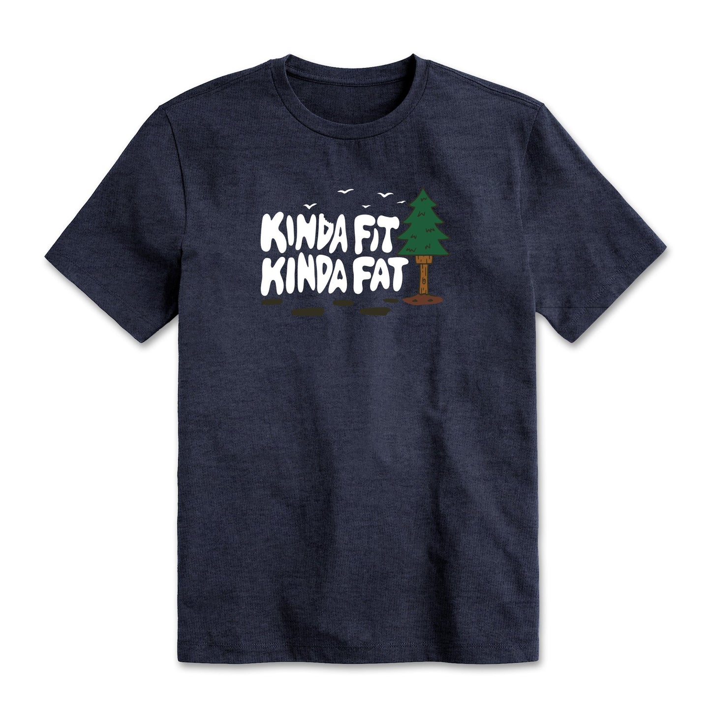 Kinda Fit Kinda Fat Sasquats Tee (Blue)