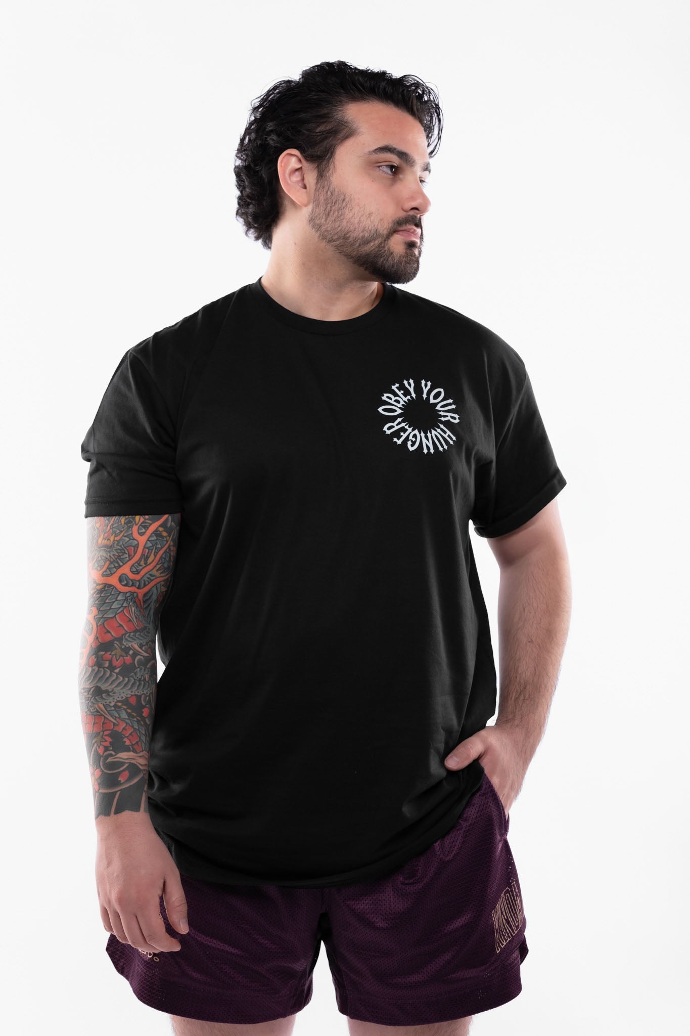 Kinda Fit Kinda Fat Sharpen Tee (Black)