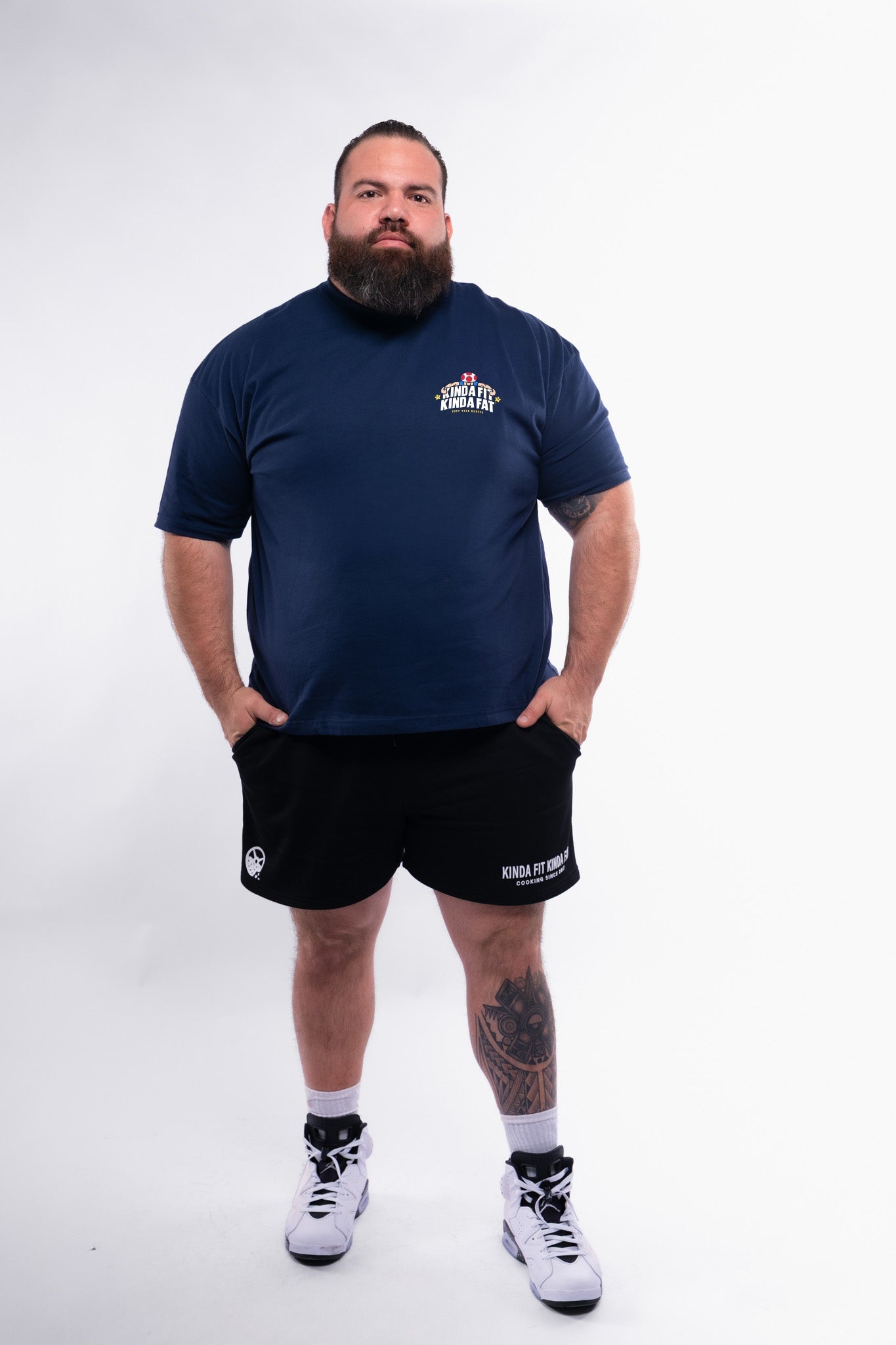 Kinda Fit Kinda Fat Shroom Strength Premium Oversized Tee