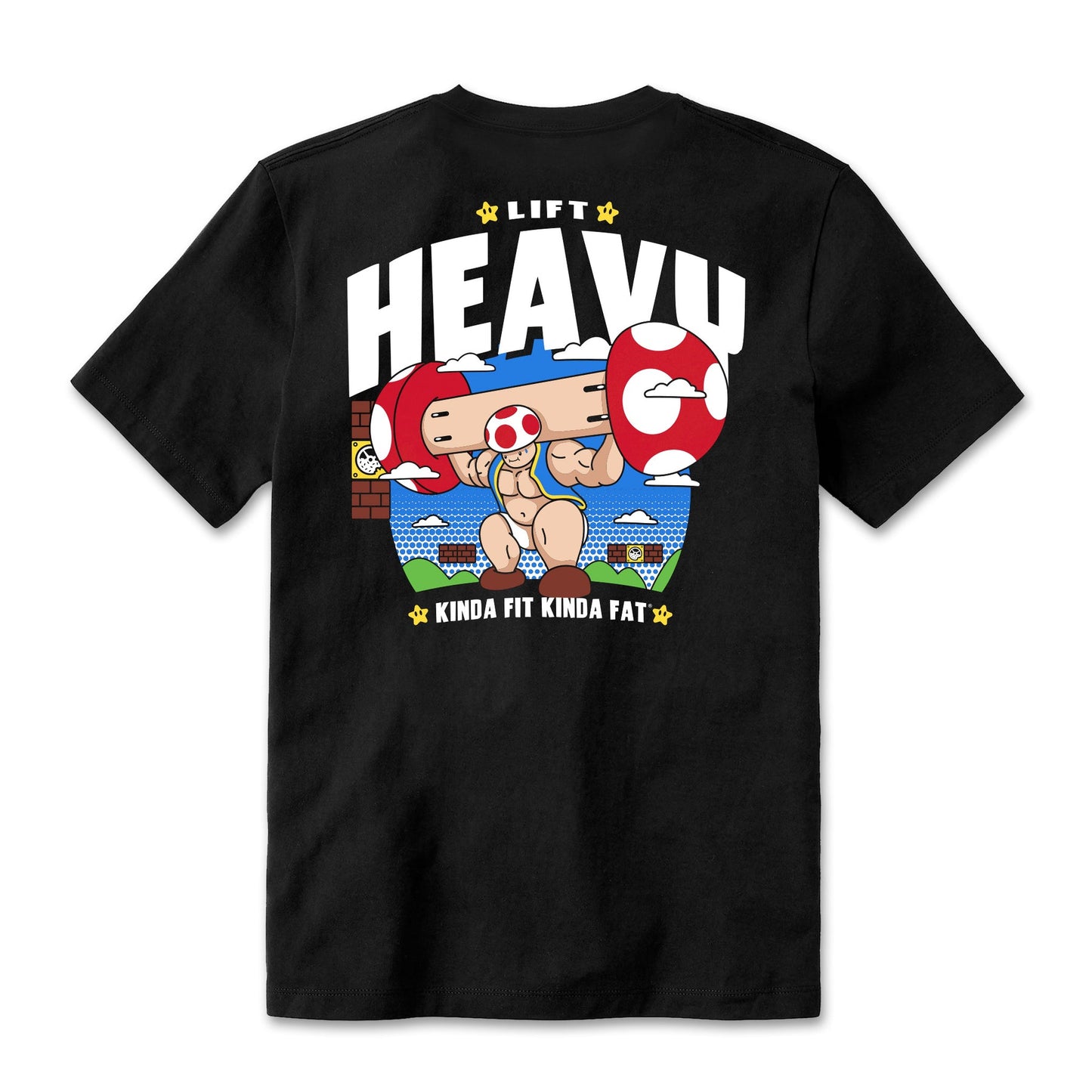 Kinda Fit Kinda Fat Shroom Strength Tee