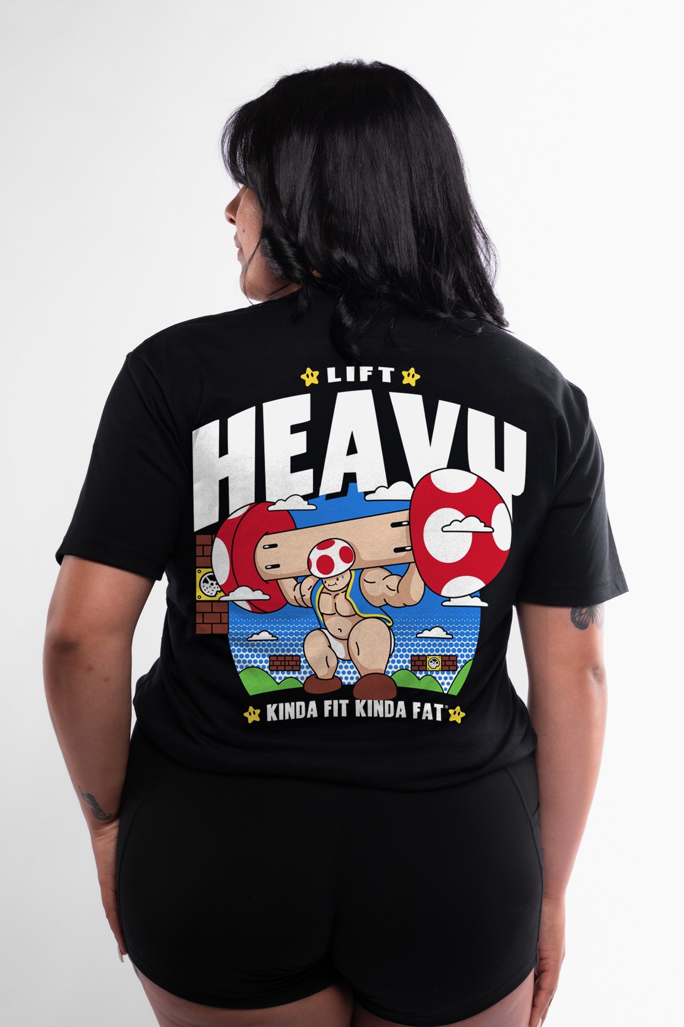 Kinda Fit Kinda Fat Shroom Strength Tee