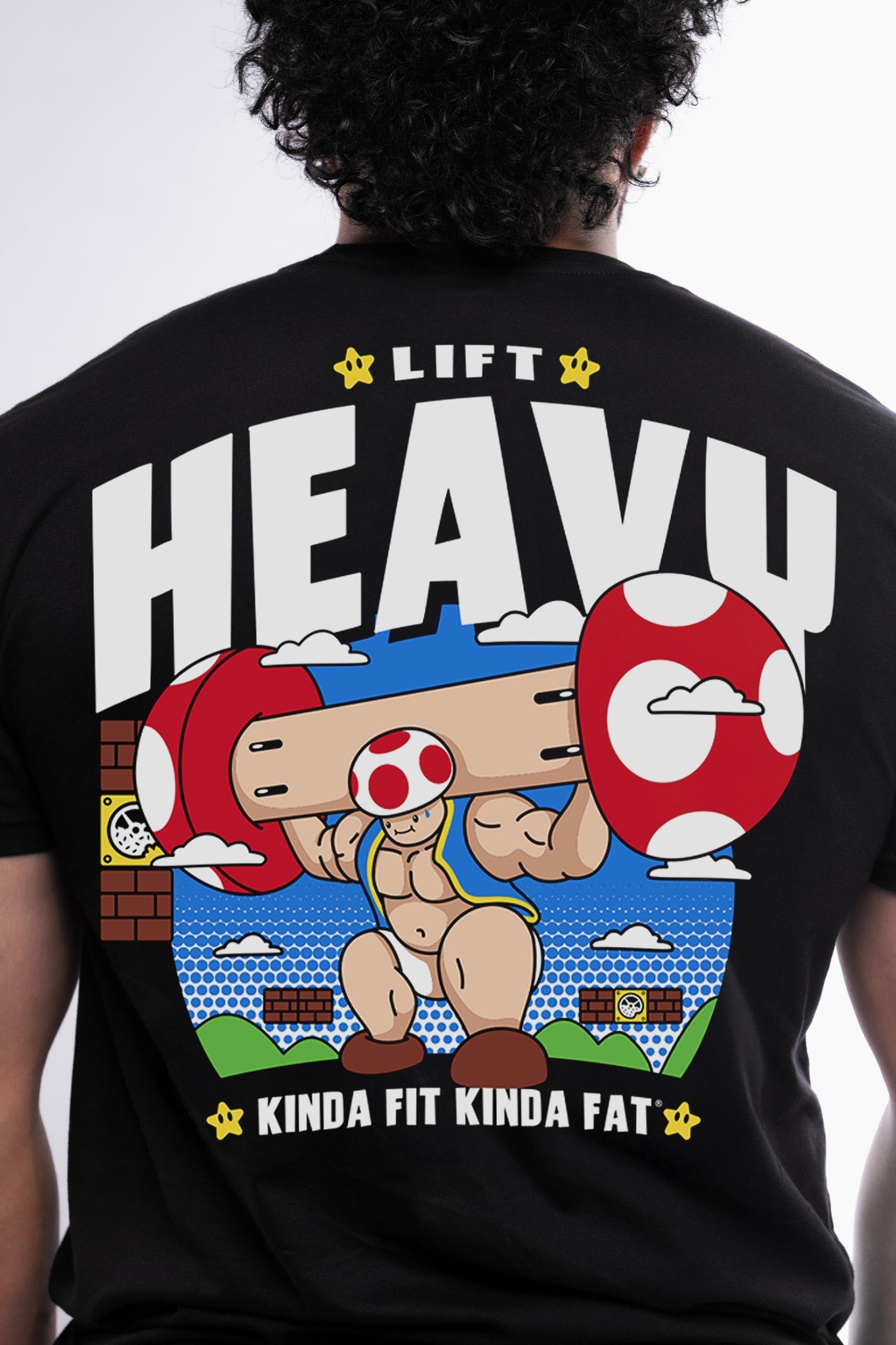 Kinda Fit Kinda Fat Shroom Strength Tee