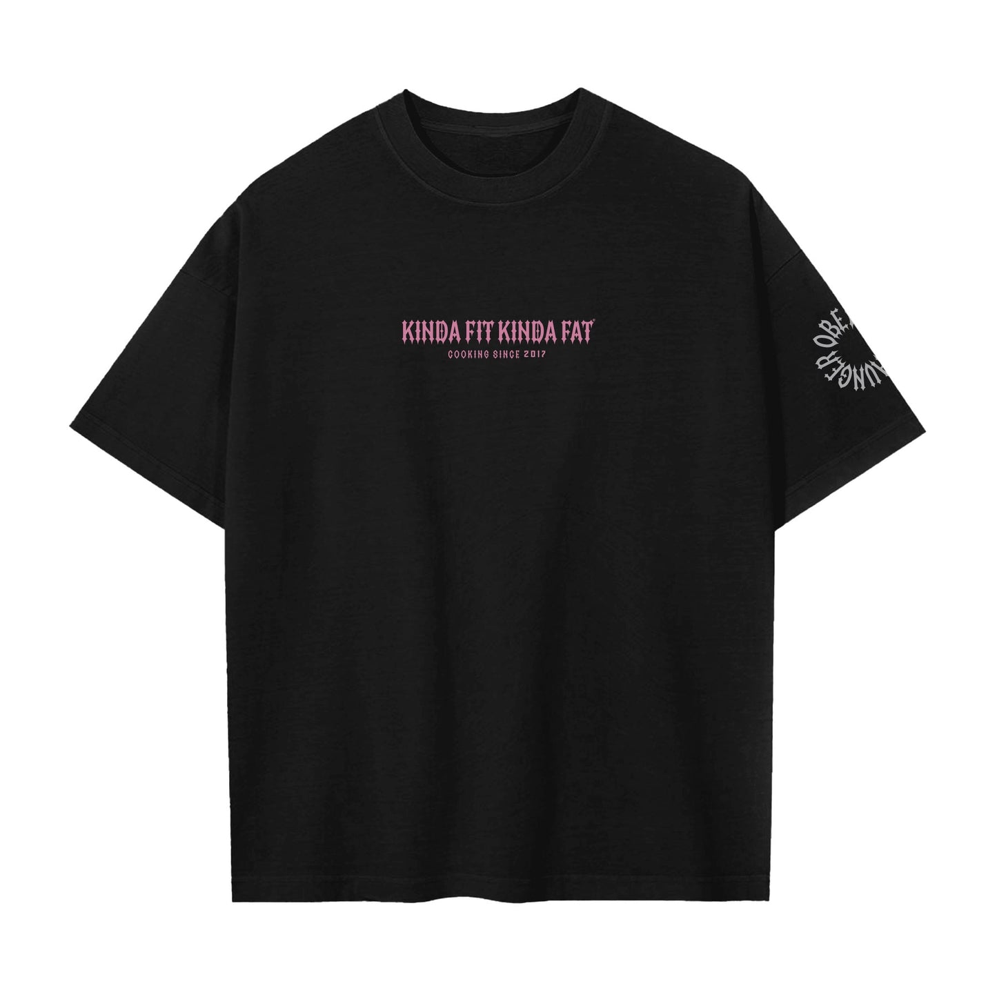 Kinda Fit Kinda Fat Skull Crusher Premium Oversized Tee
