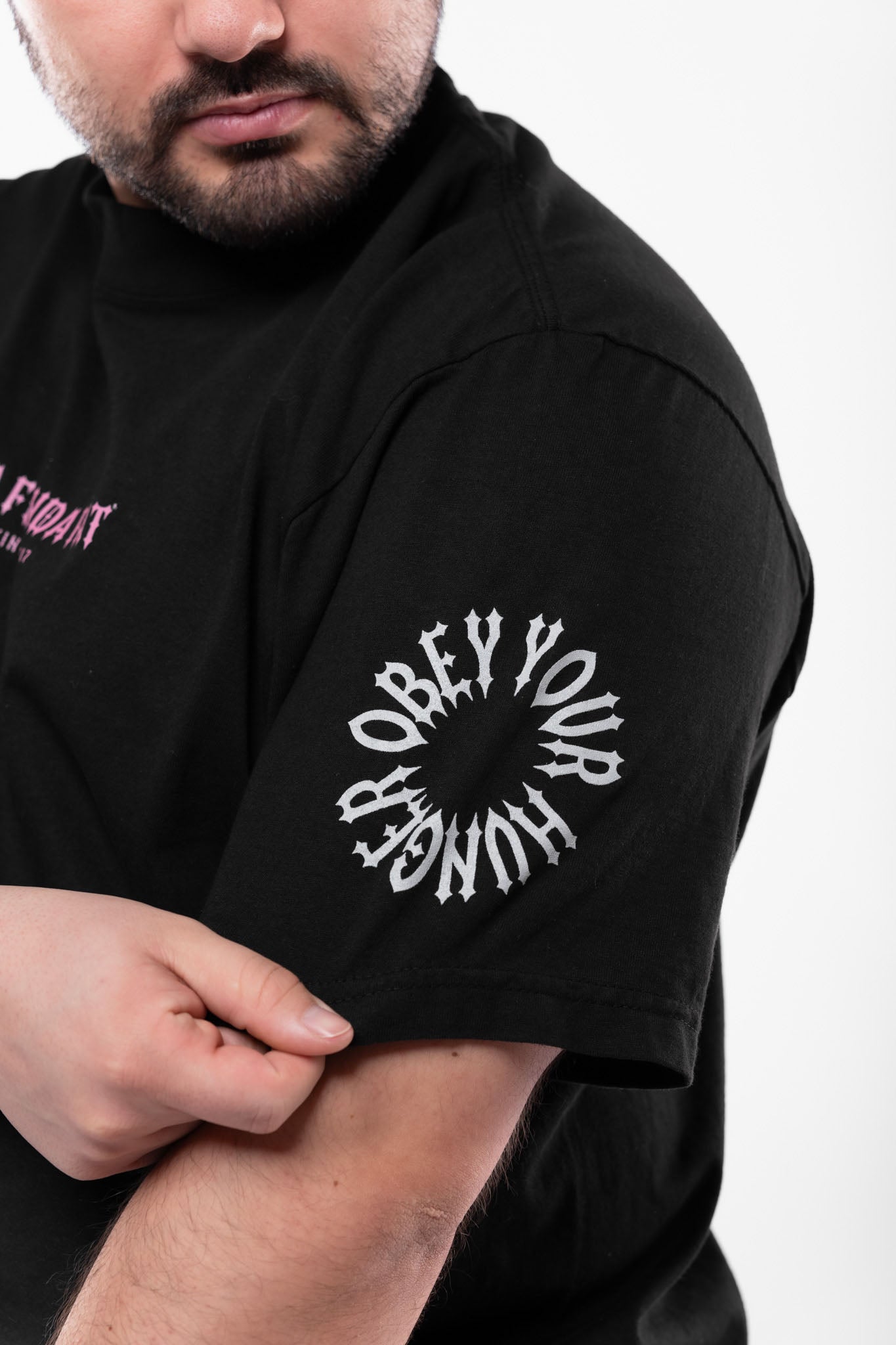 Kinda Fit Kinda Fat Skull Crusher Premium Oversized Tee