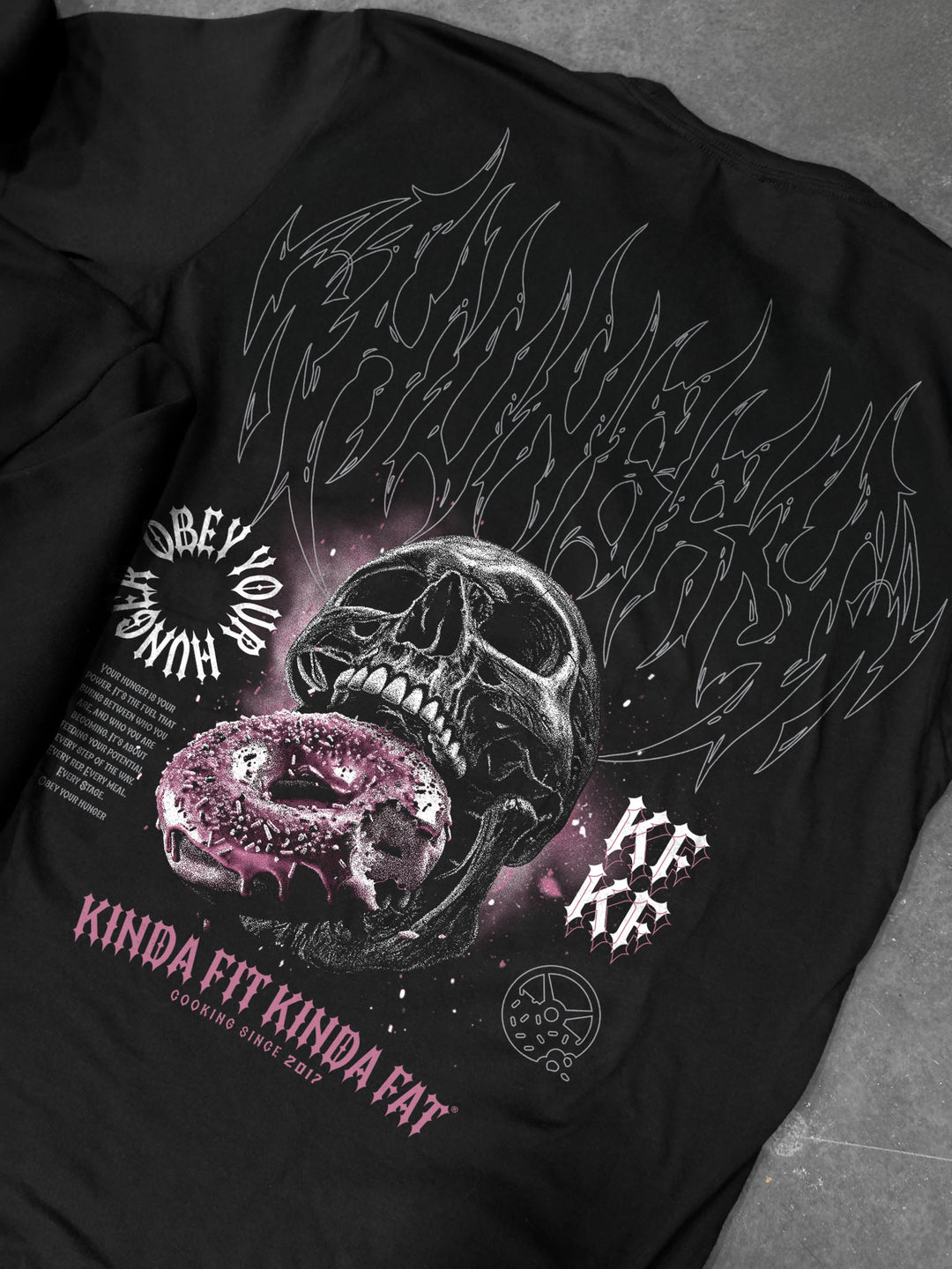 Kinda Fit Kinda Fat Skull Crusher Tee