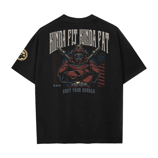 Kinda Fit Kinda Fat Spamurai Premium Oversized Tee