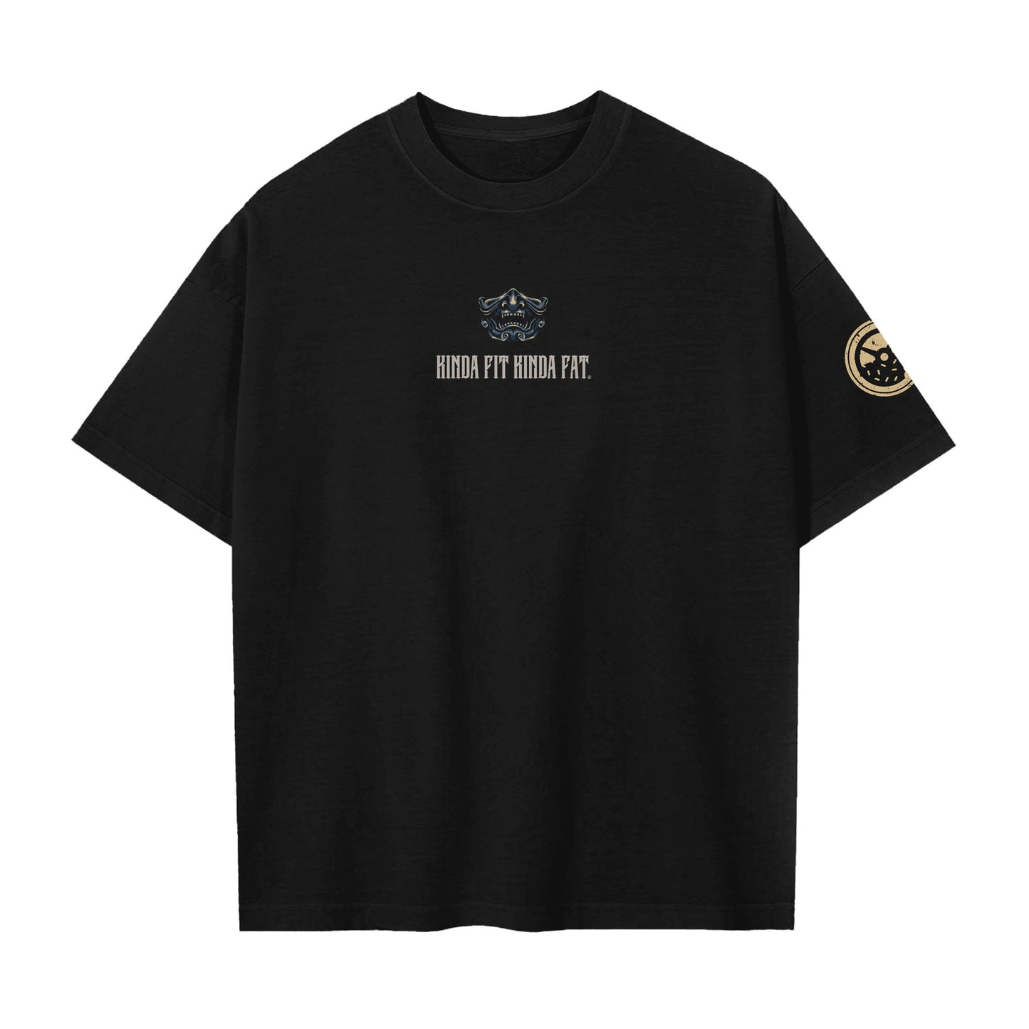 Kinda Fit Kinda Fat Spamurai Premium Oversized Tee