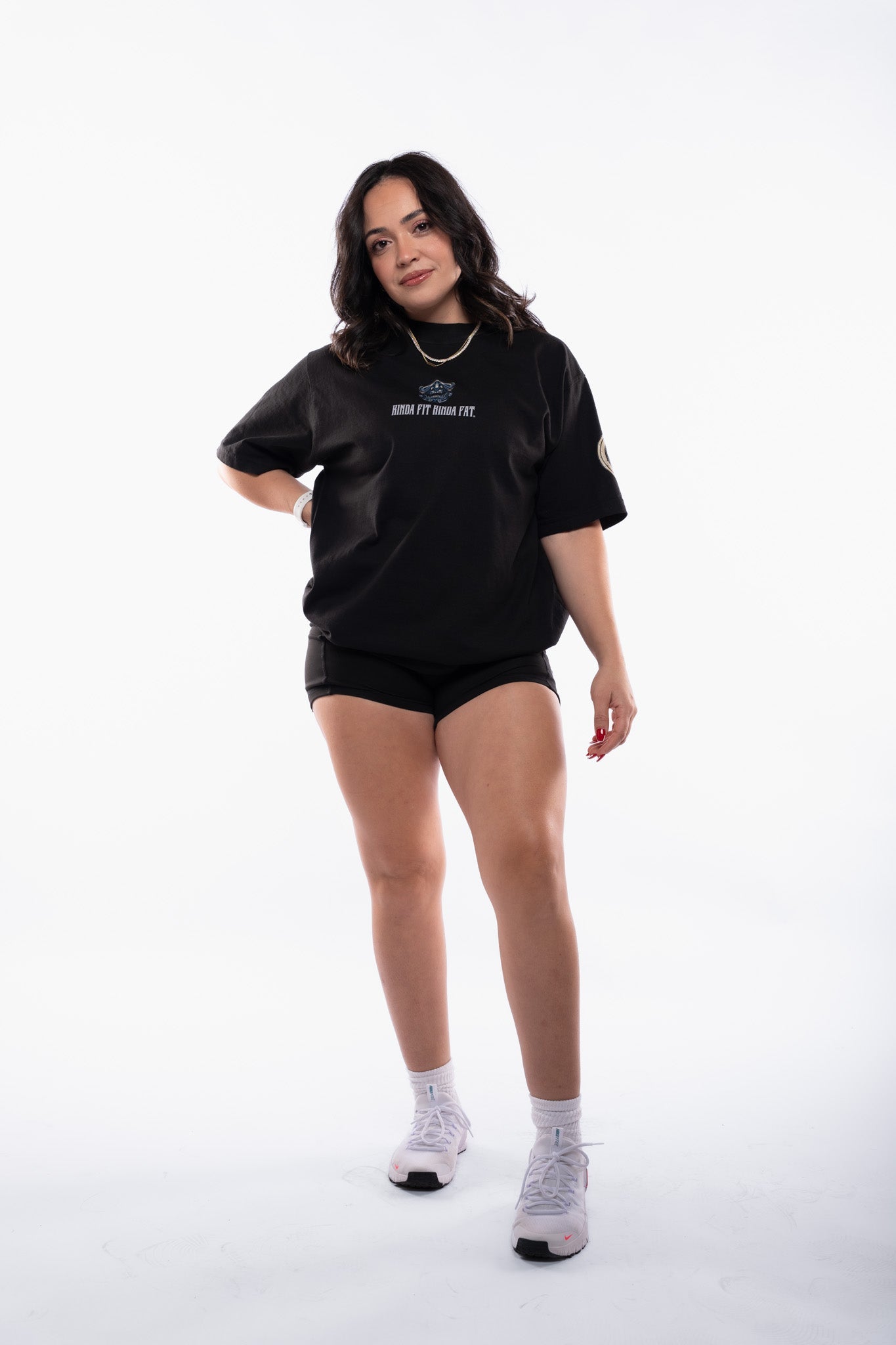 Kinda Fit Kinda Fat Spamurai Premium Oversized Tee