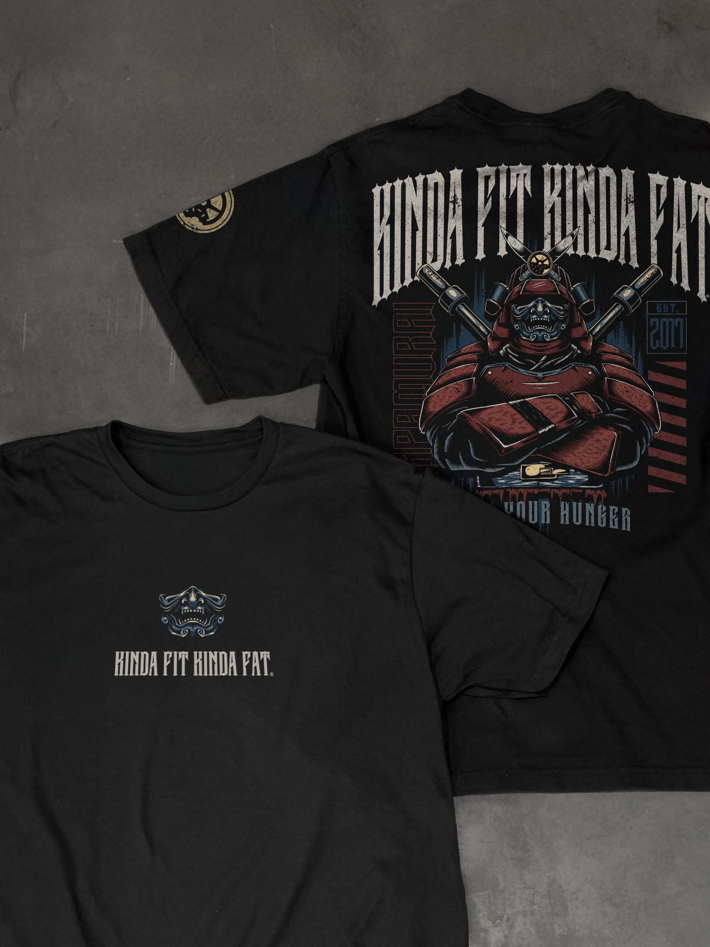 Kinda Fit Kinda Fat Spamurai Tee