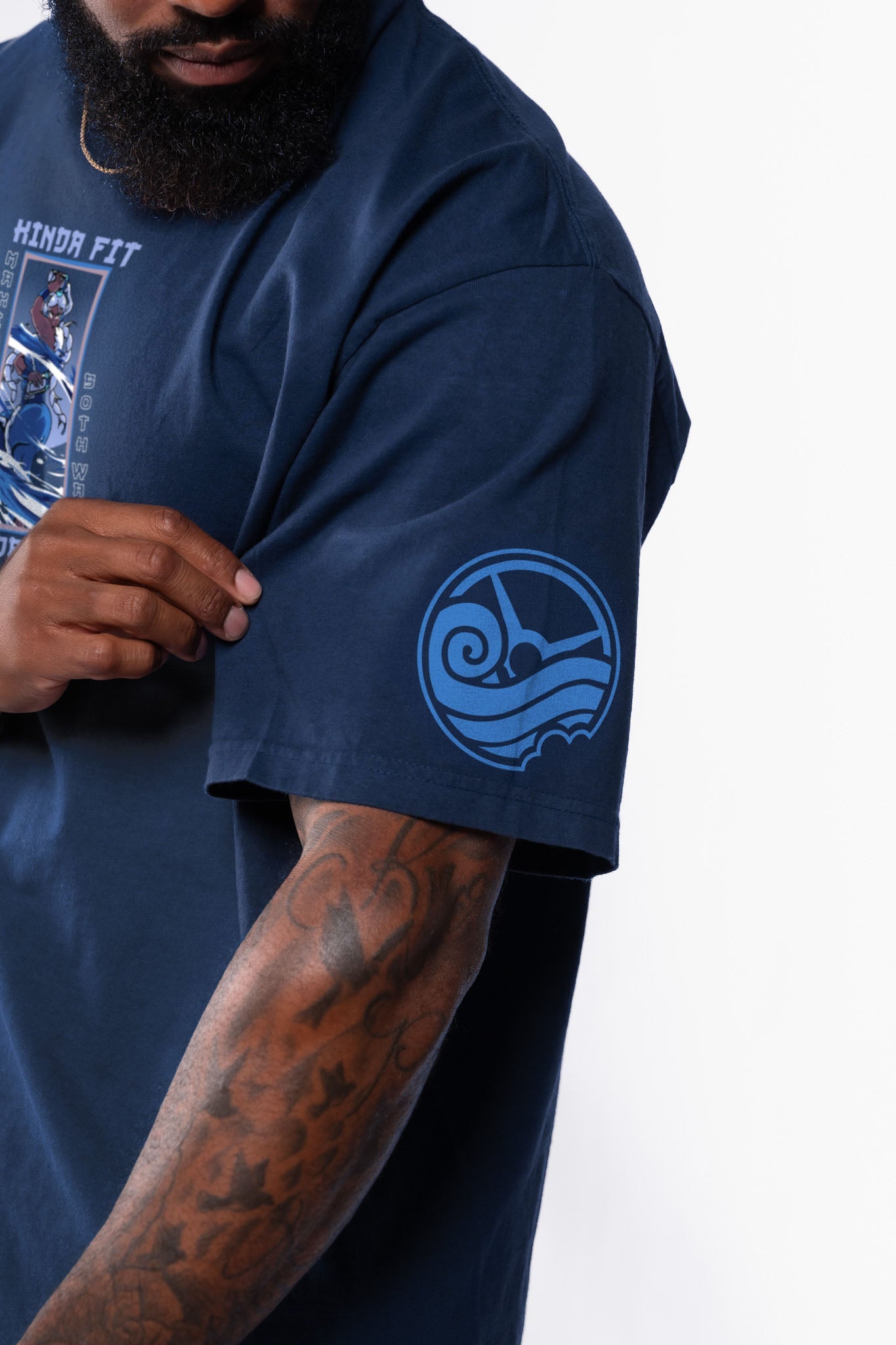 Kinda Fit Kinda Fat Spirit of Strength Premium Oversized Tee