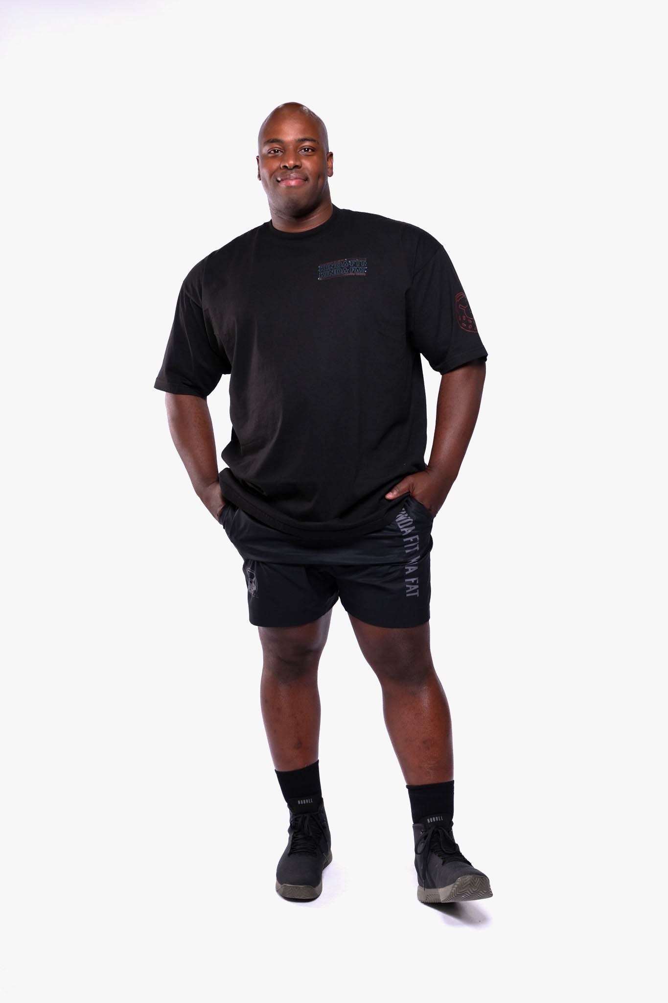 Kinda Fit Kinda Fat Strongtrooper Premium Oversized Tee