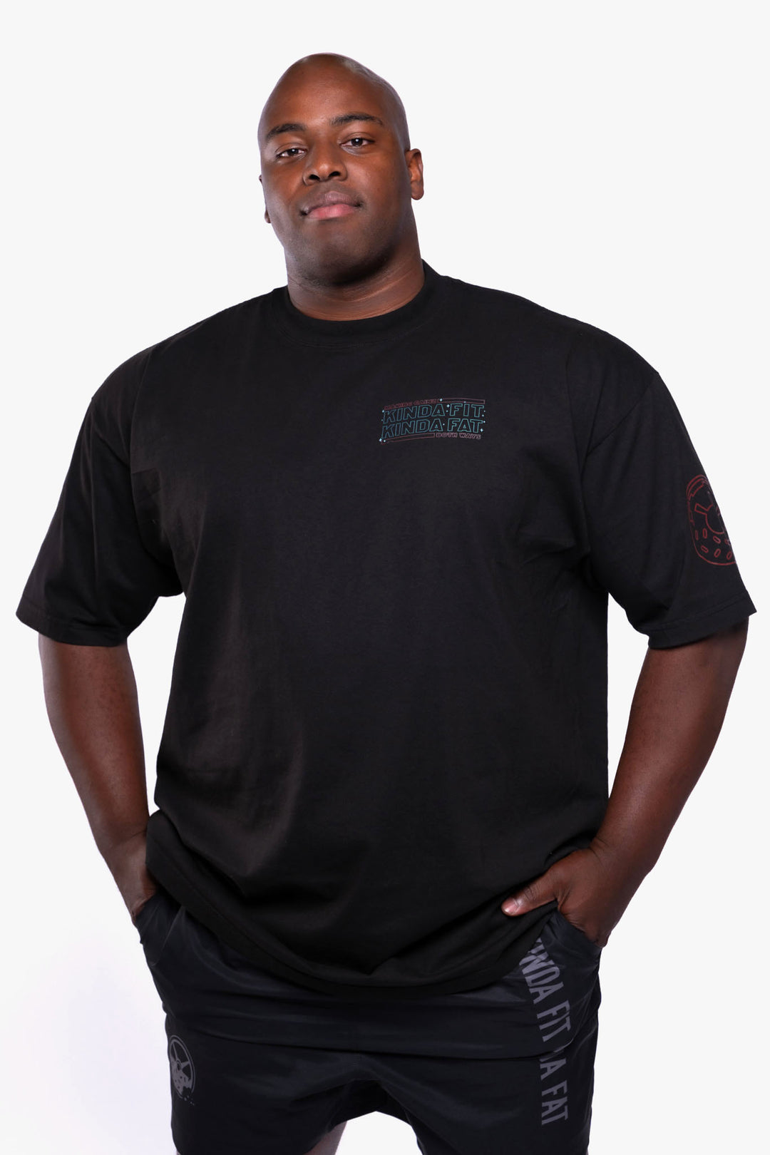 Kinda Fit Kinda Fat Strongtrooper Premium Oversized Tee