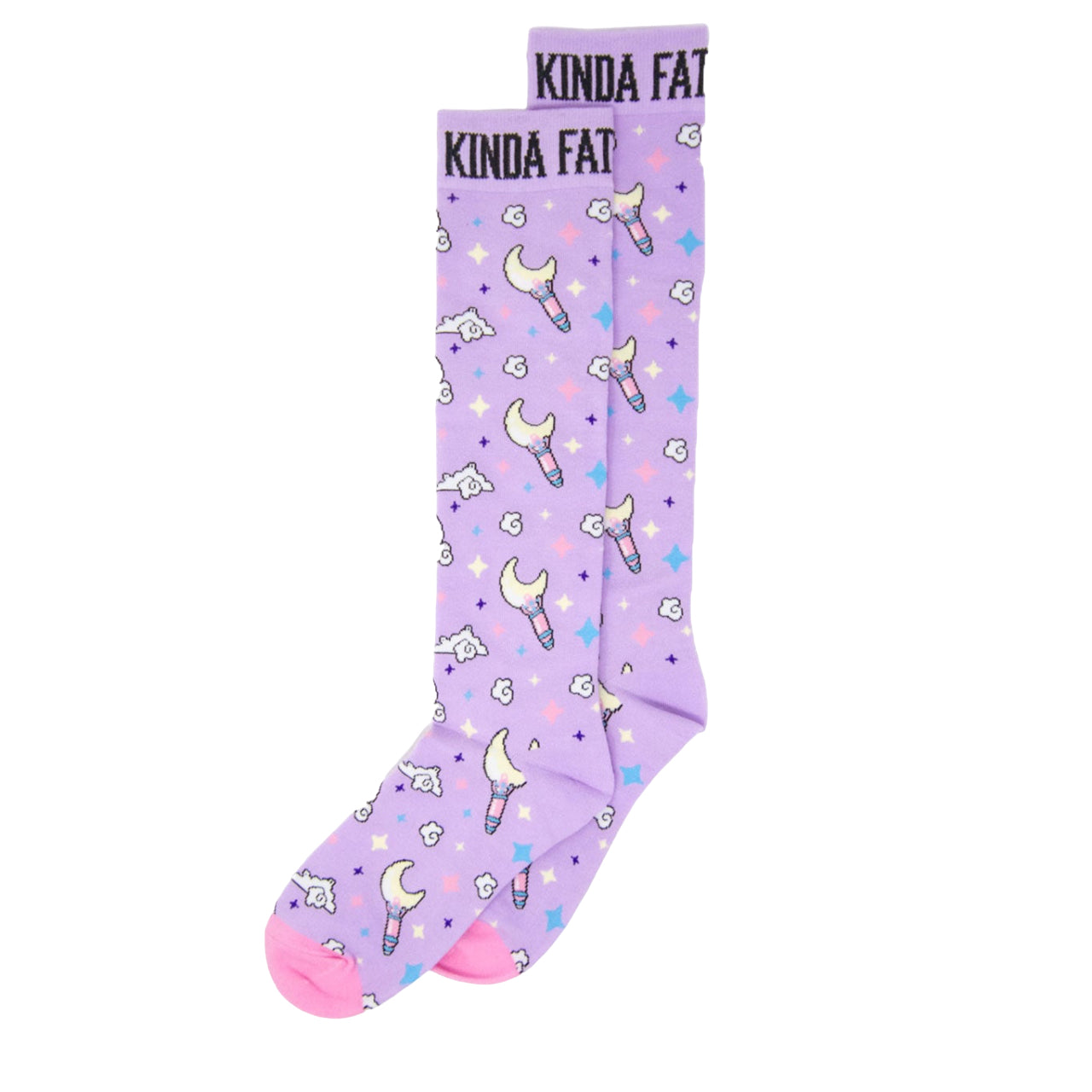 Kinda Fit Kinda Fat Swoler Moon Deadlift Socks