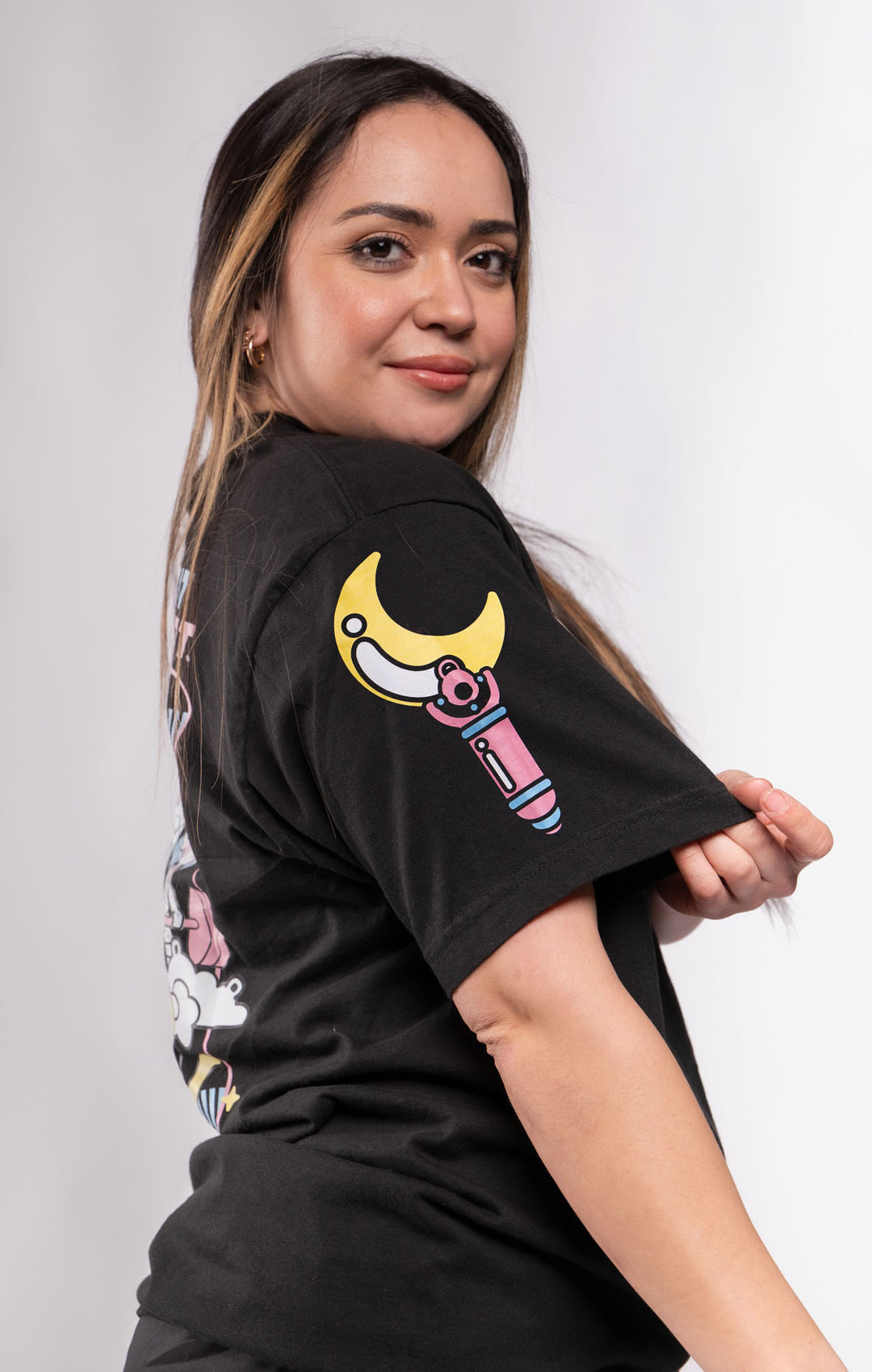 Kinda Fit Kinda Fat Swoler Moon Premium Oversized Tee