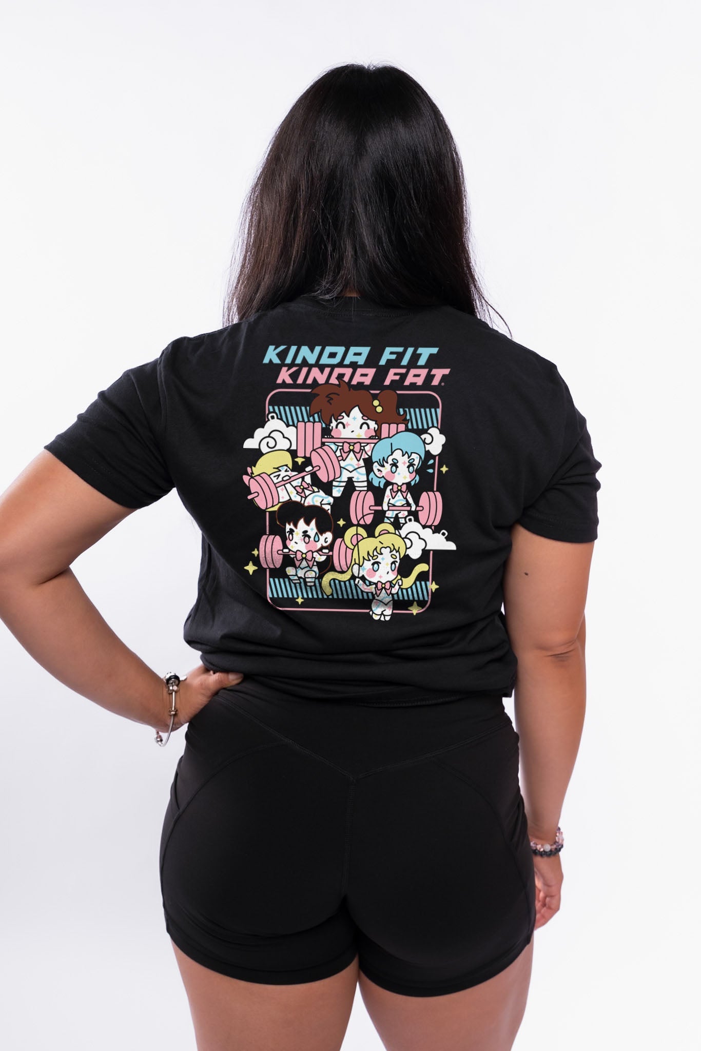 Kinda Fit Kinda Fat Swoler Moon Tee