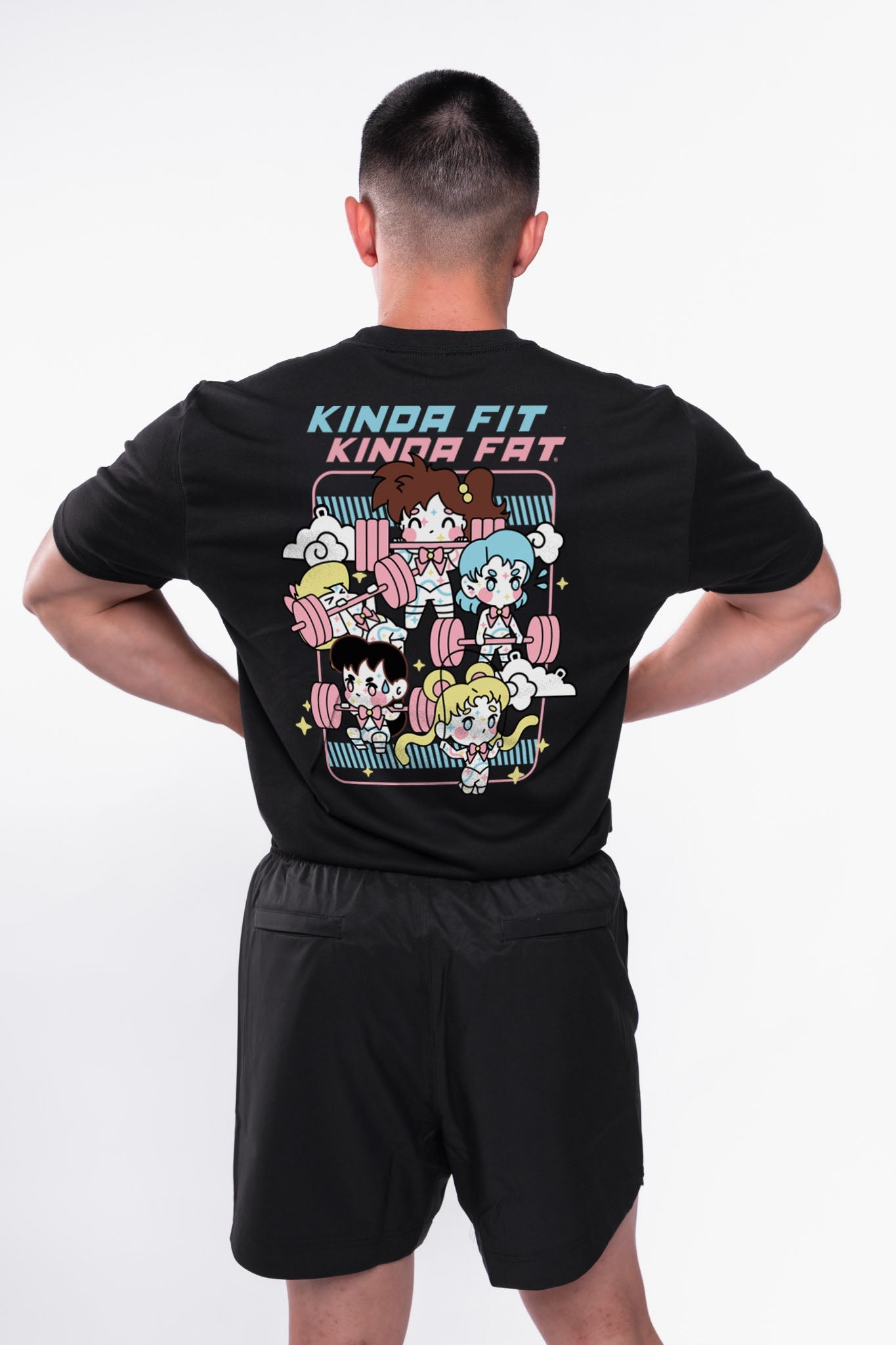 Kinda Fit Kinda Fat Swoler Moon Tee