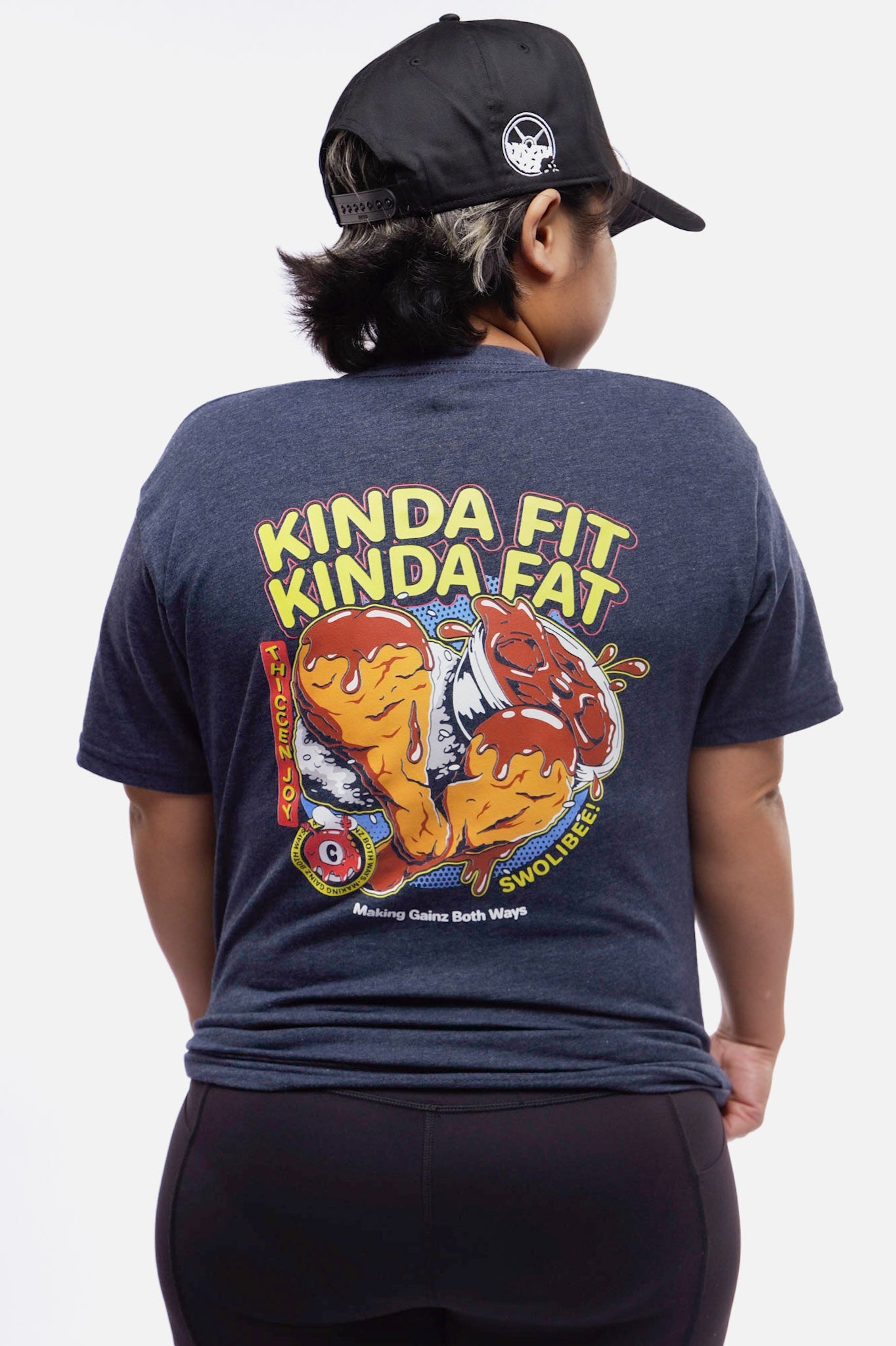 Kinda Fit Kinda Fat Swolibee Tee