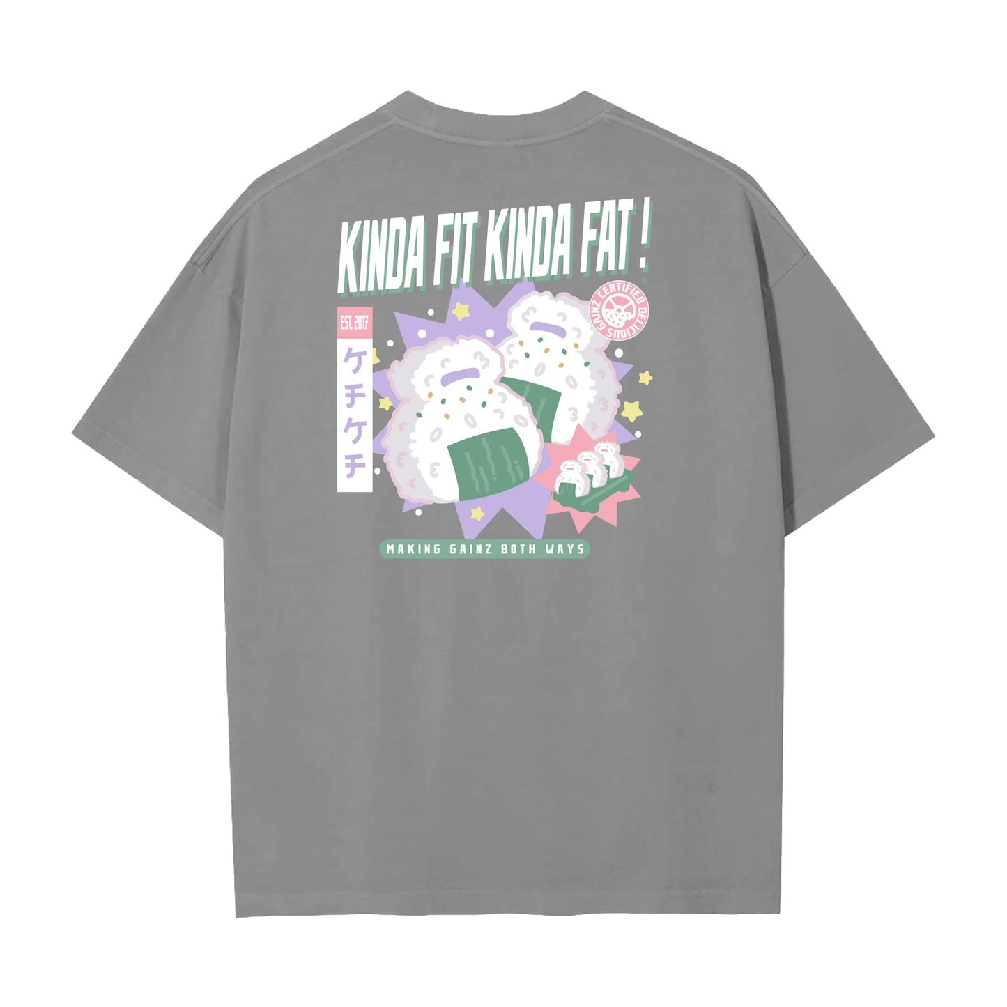 Kinda Fit Kinda Fat Swoligiri Premium Oversized Tee