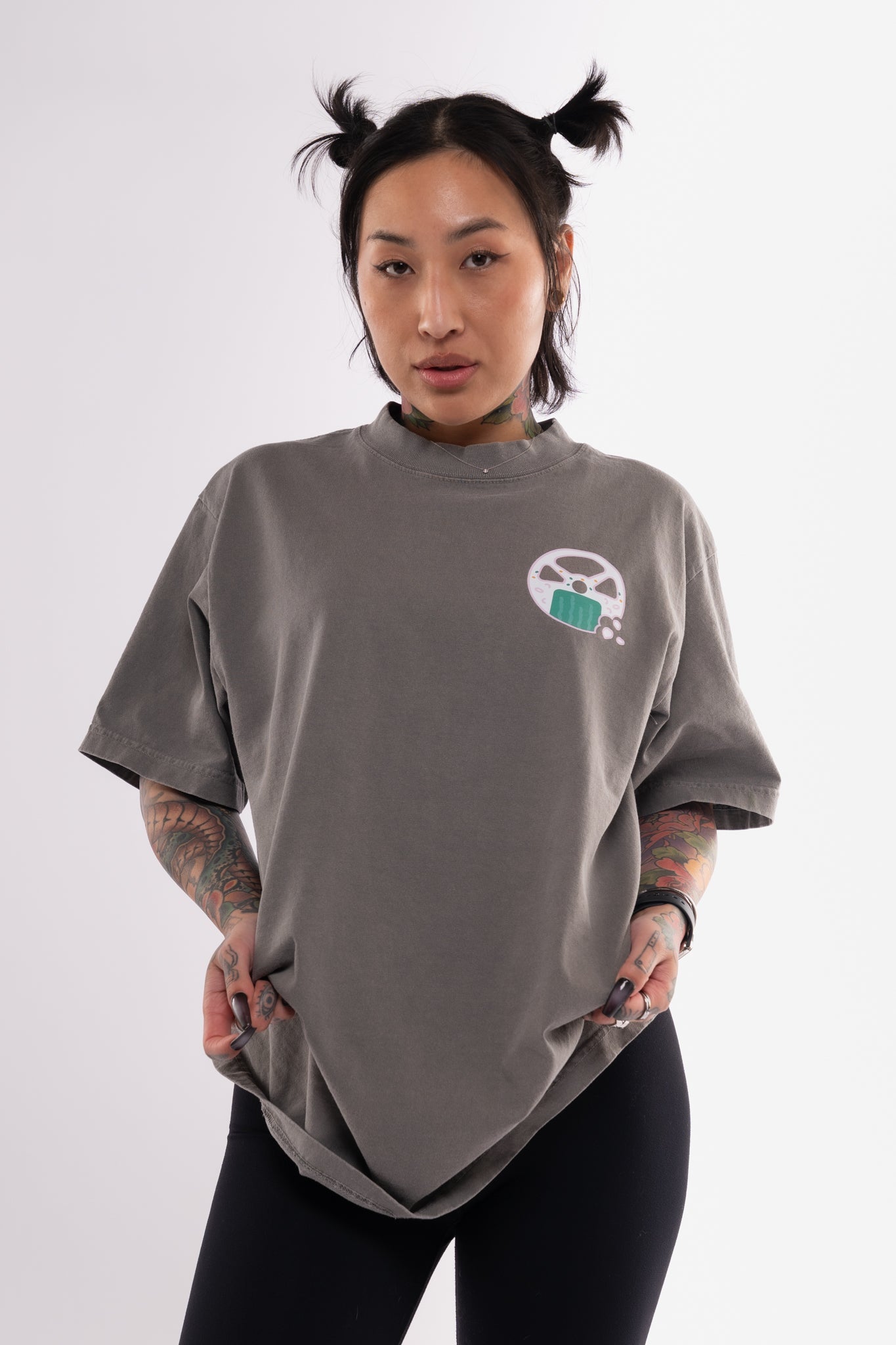 Kinda Fit Kinda Fat Swoligiri Premium Oversized Tee