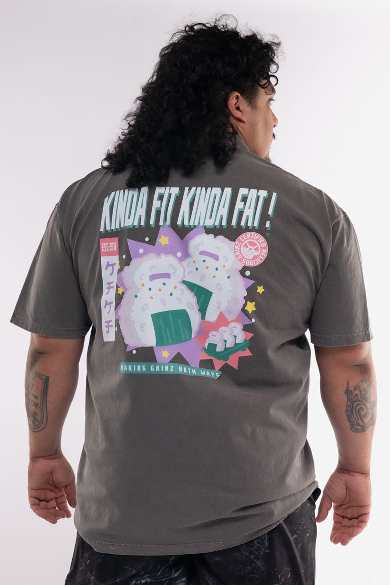 Kinda Fit Kinda Fat Swoligiri Premium Oversized Tee