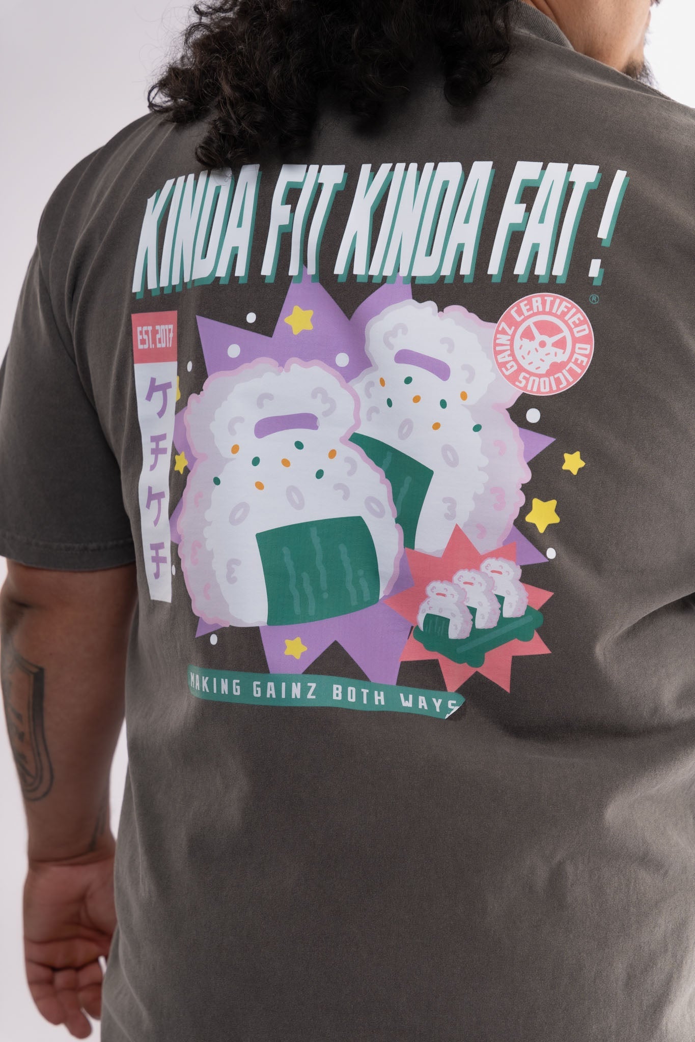 Kinda Fit Kinda Fat Swoligiri Premium Oversized Tee