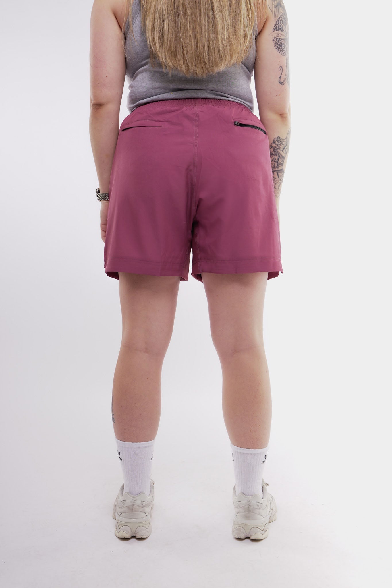 Kinda Fit Kinda Fat The Classic Premium 5.5" Training Shorts (Berry)