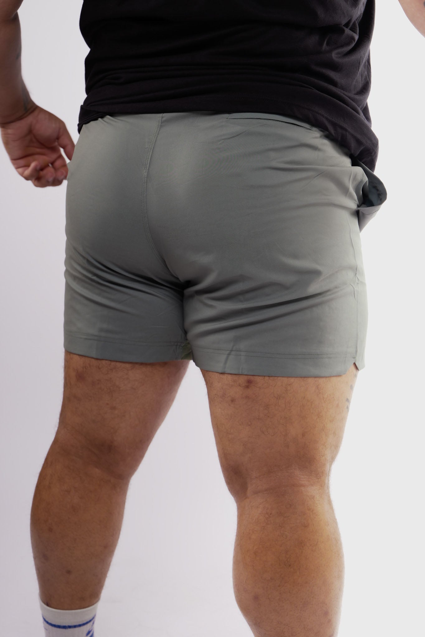 Kinda Fit Kinda Fat The Classic Premium 5.5" Training Shorts (Sage)