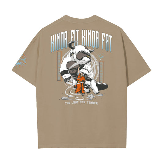 Kinda Fit Kinda Fat The Last Bar Bender Premium Oversized Tee