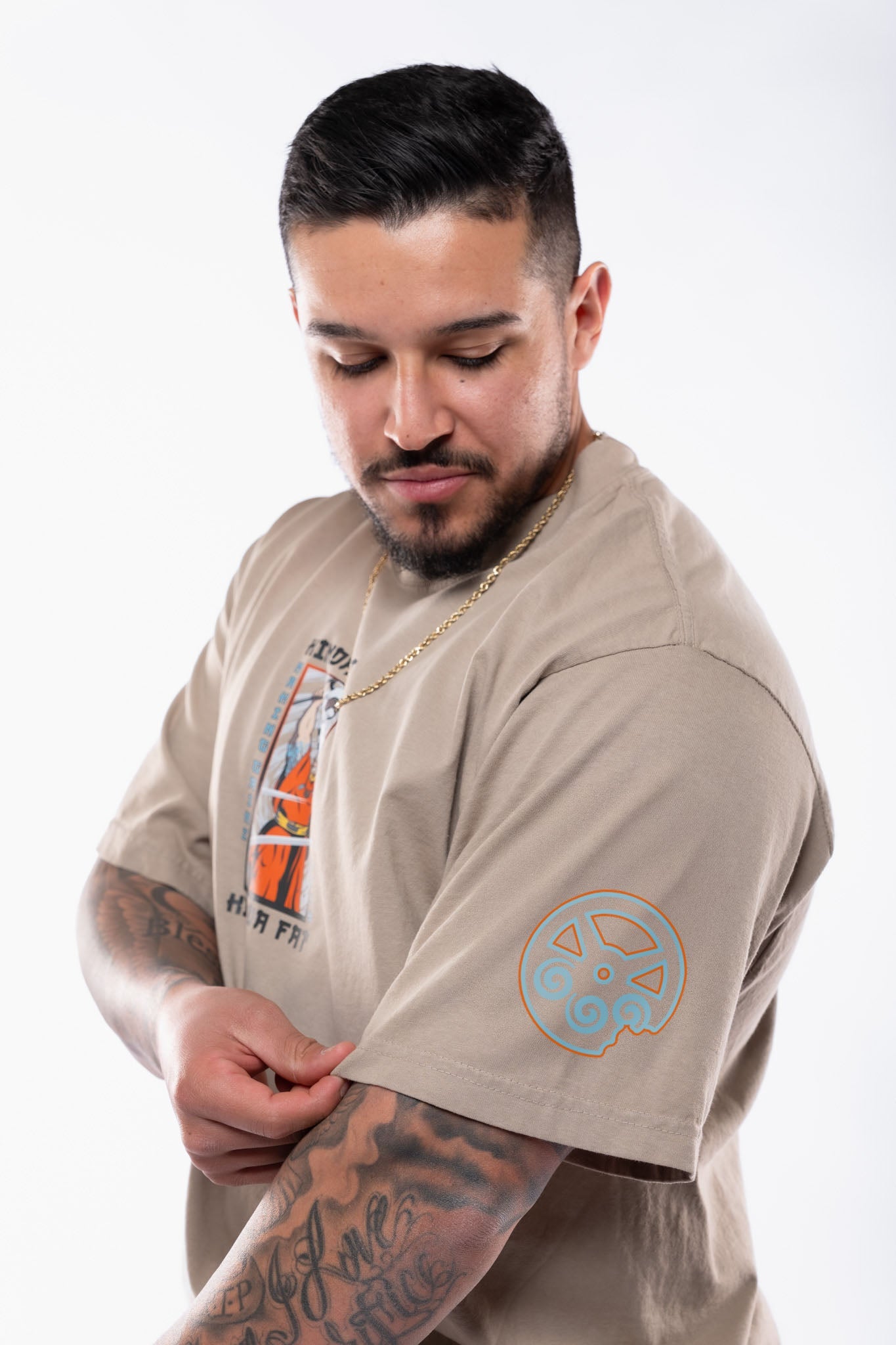 Kinda Fit Kinda Fat The Last Bar Bender Premium Oversized Tee