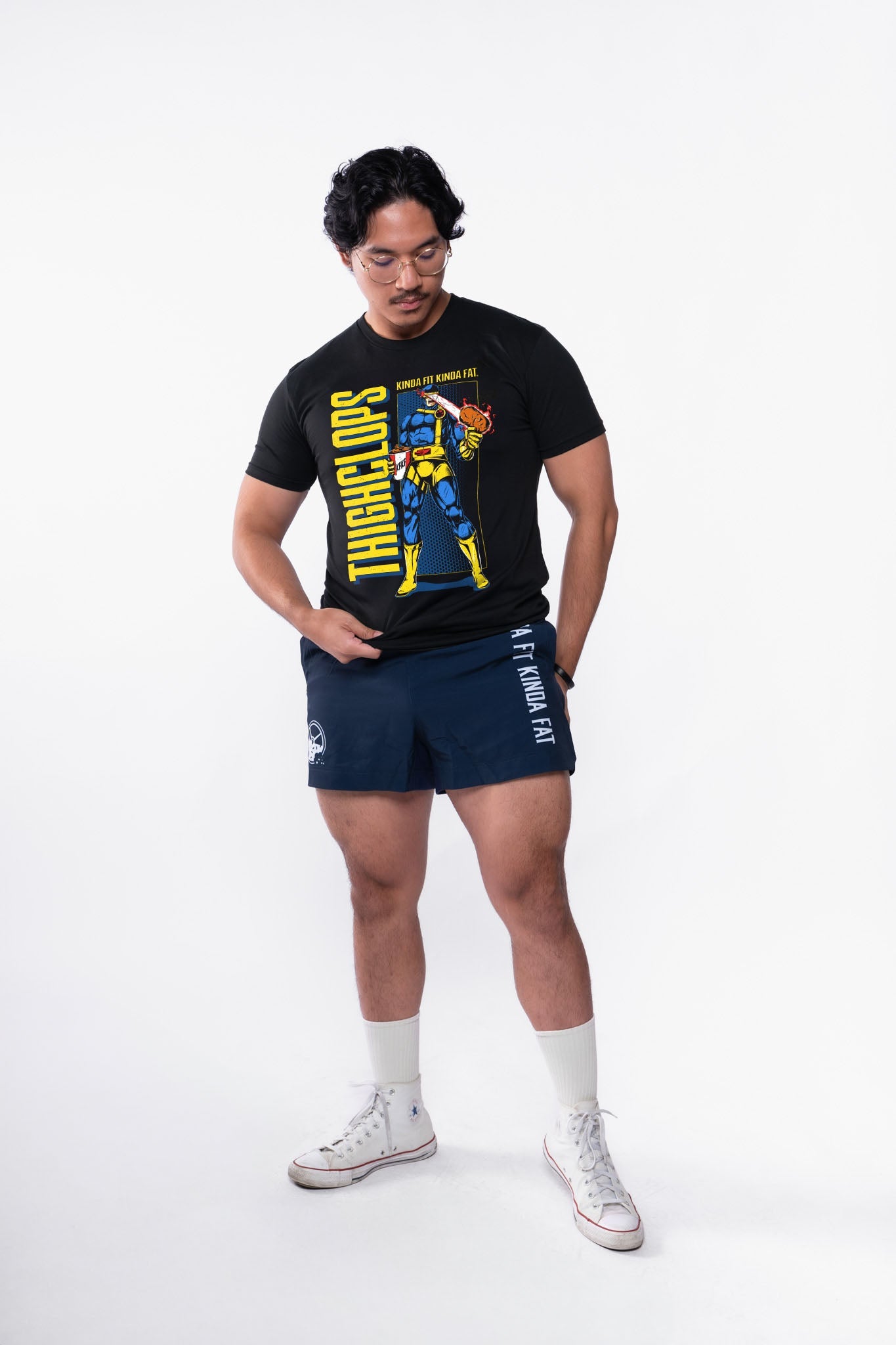 Kinda Fit Kinda Fat Thighclops Tee