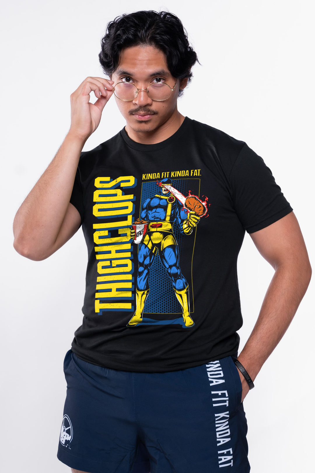 Kinda Fit Kinda Fat Thighclops Tee