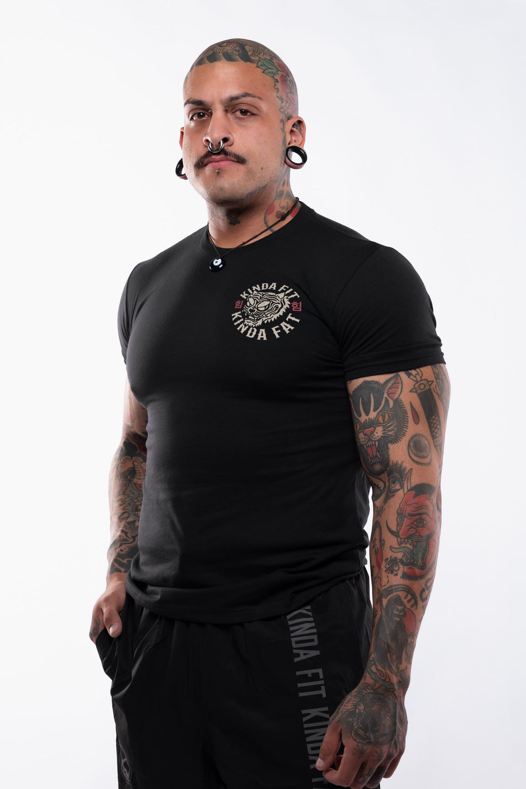 Kinda Fit Kinda Fat Tiger Tail Tee