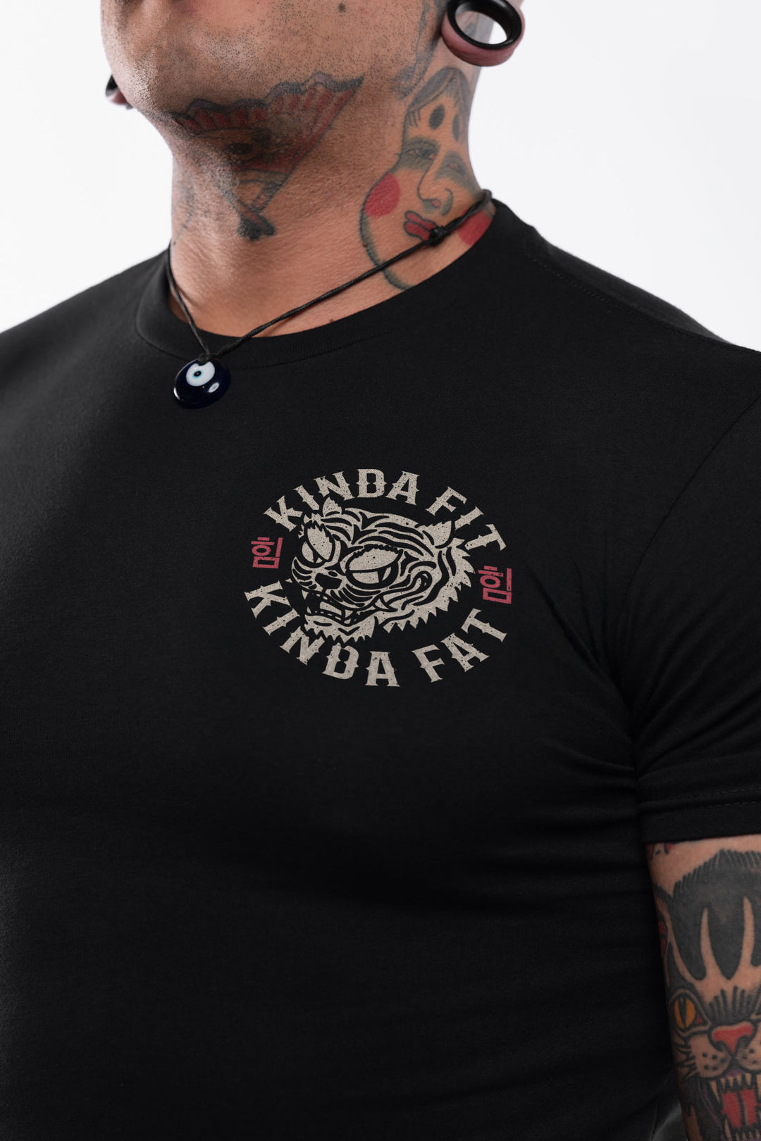 Kinda Fit Kinda Fat Tiger Tail Tee