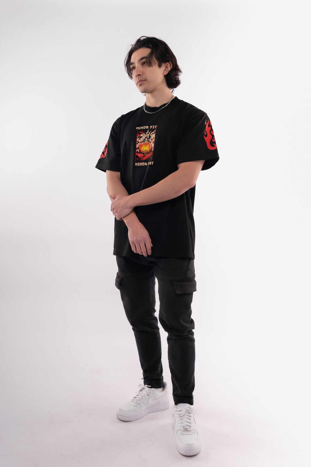 Kinda Fit Kinda Fat Uncle Iron Premium Oversized Tee