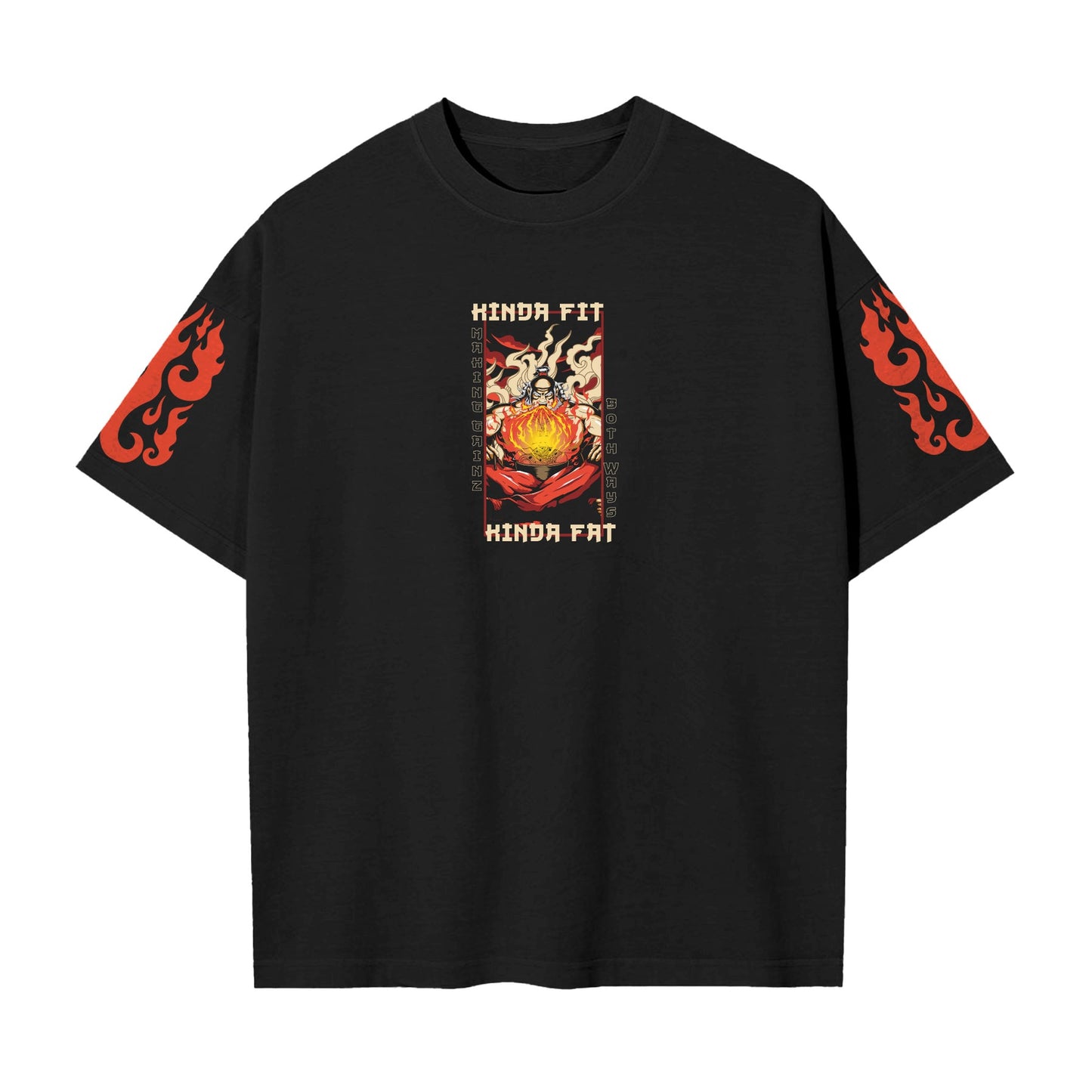 Kinda Fit Kinda Fat Uncle Iron Premium Oversized Tee