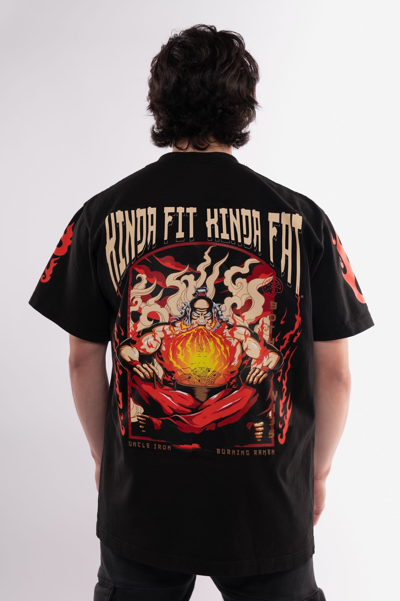 Kinda Fit Kinda Fat Uncle Iron Premium Oversized Tee