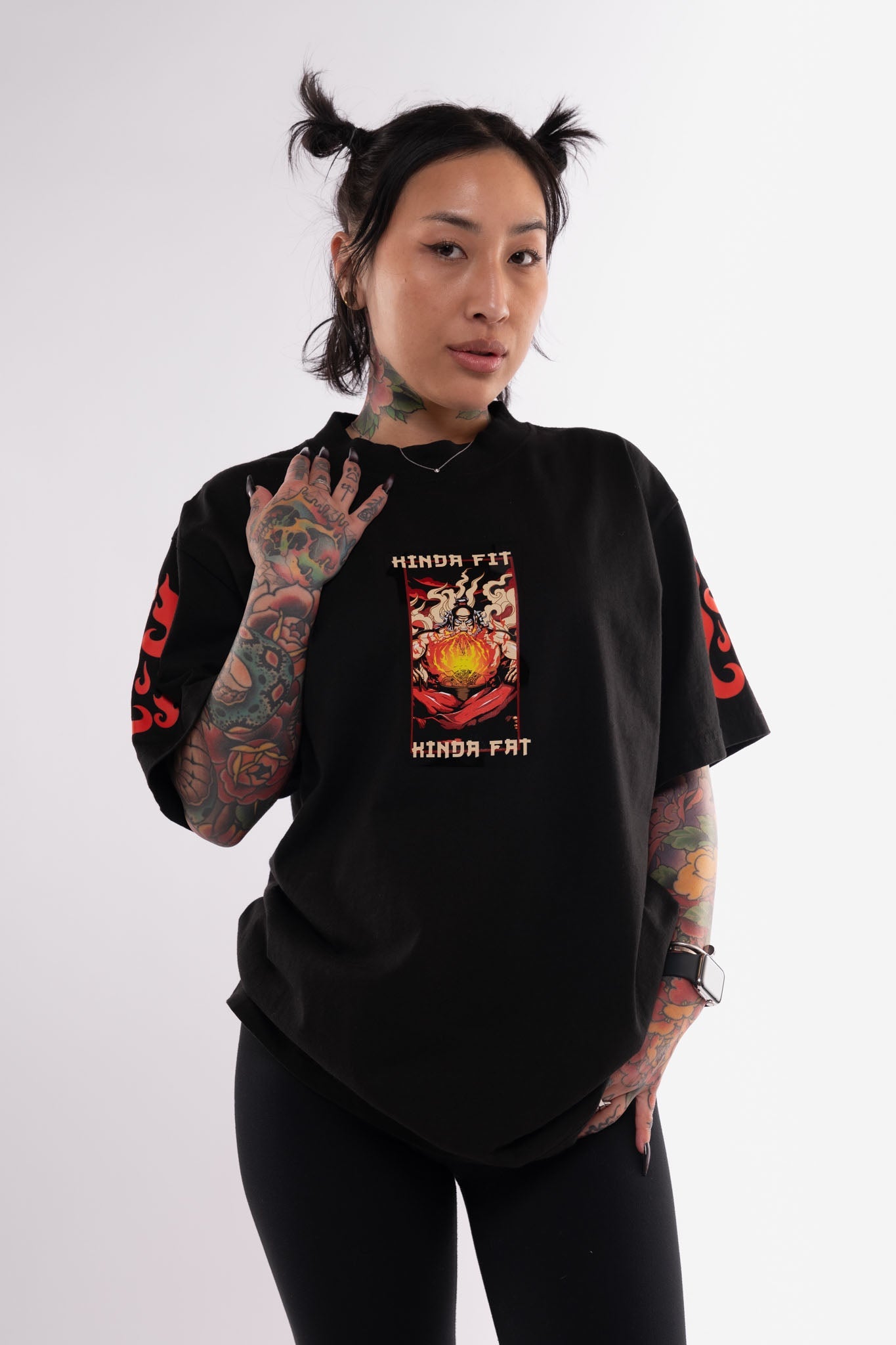 Kinda Fit Kinda Fat Uncle Iron Premium Oversized Tee