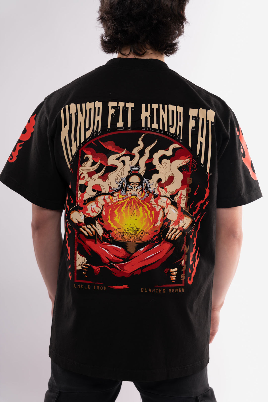 Kinda Fit Kinda Fat Uncle Iron Premium Oversized Tee