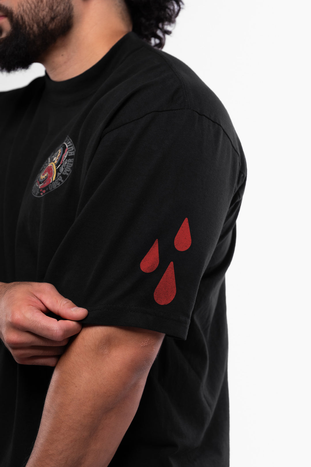 Kinda Fit Kinda Fat Viper Grip Premium Oversized Tee