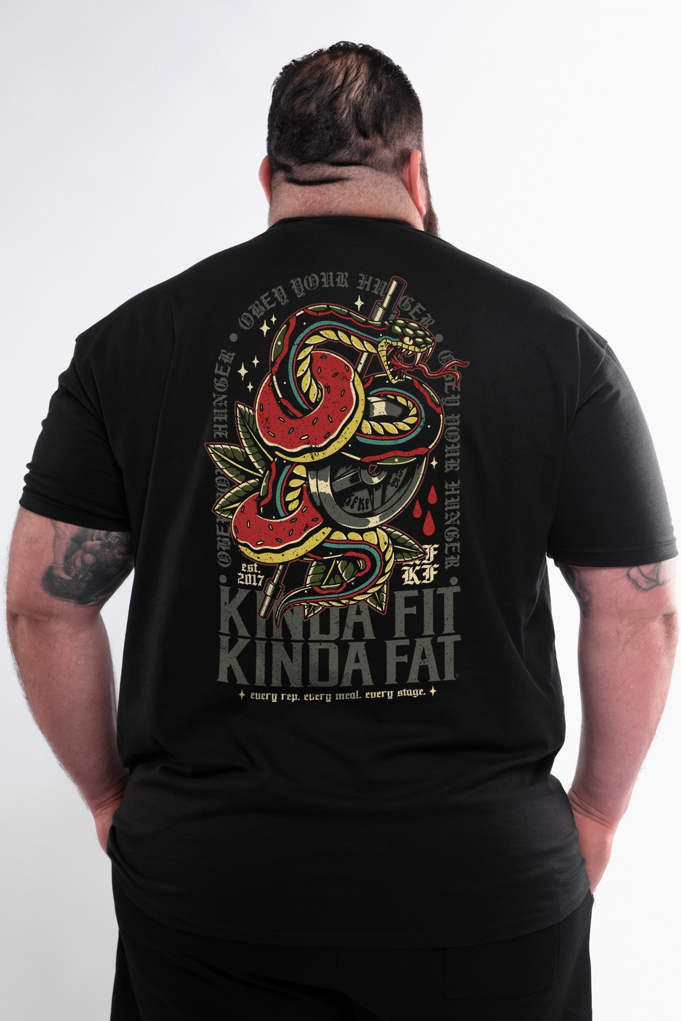 Kinda Fit Kinda Fat Viper Grip Tee
