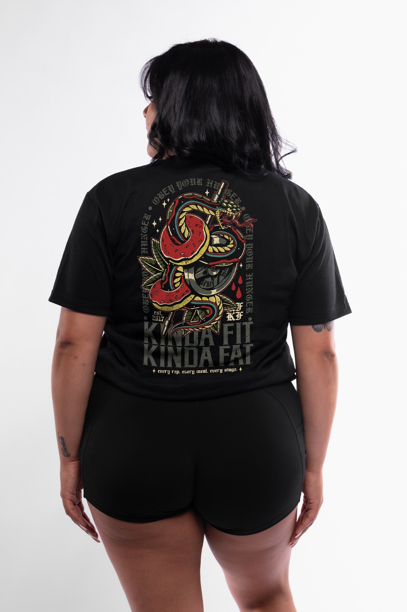 Kinda Fit Kinda Fat Viper Grip Tee
