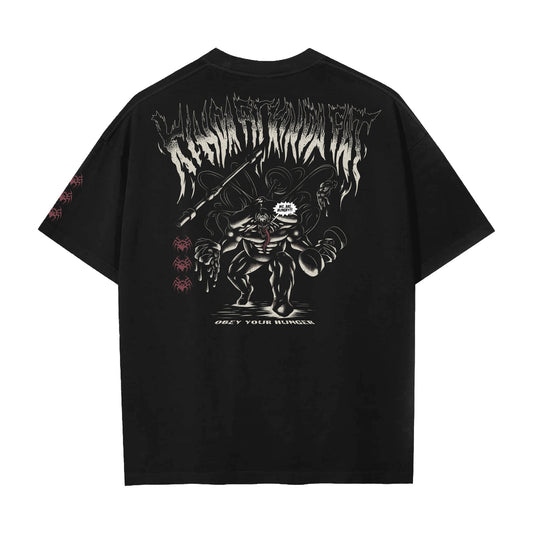 Kinda Fit Kinda Fat We Are Hungry Premium Oversized Tee