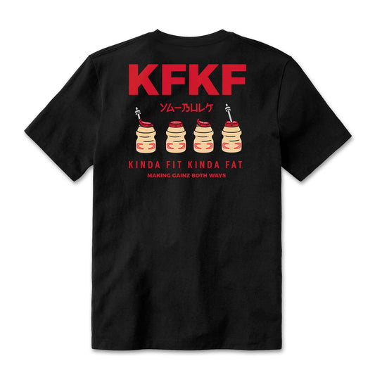 Kinda Fit Kinda Fat Yabulk Tee (Black)