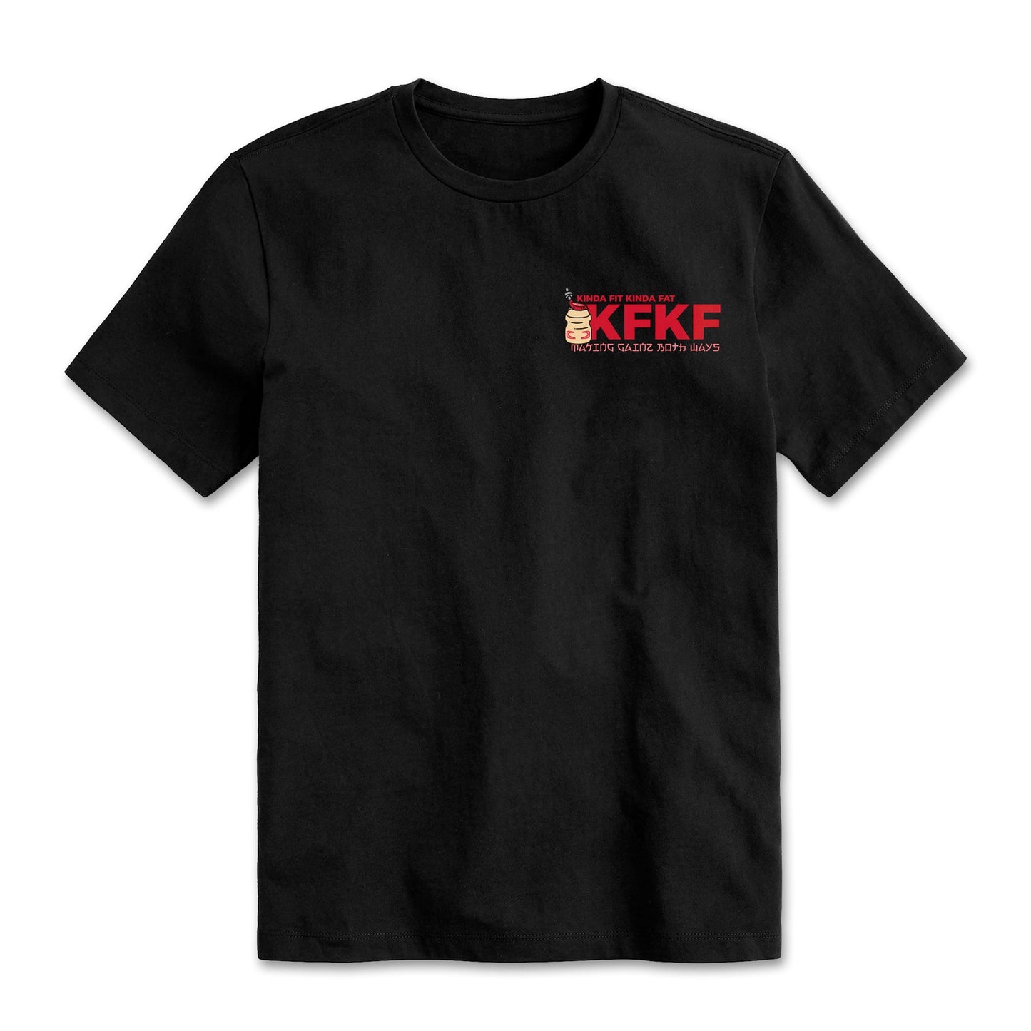 Kinda Fit Kinda Fat Yabulk Tee (Black)