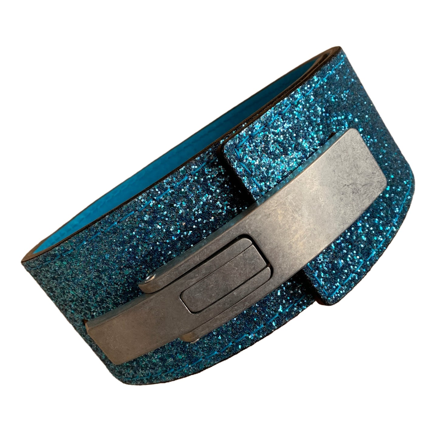 Pioneer Fitness Powerlifting Lever Belt – 13mm thick – 3" wide (Sparkle)