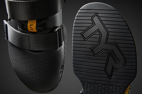 TYR L-1 Lifter Shoes (008 Black/Gold - Limited Edition Squat University)
